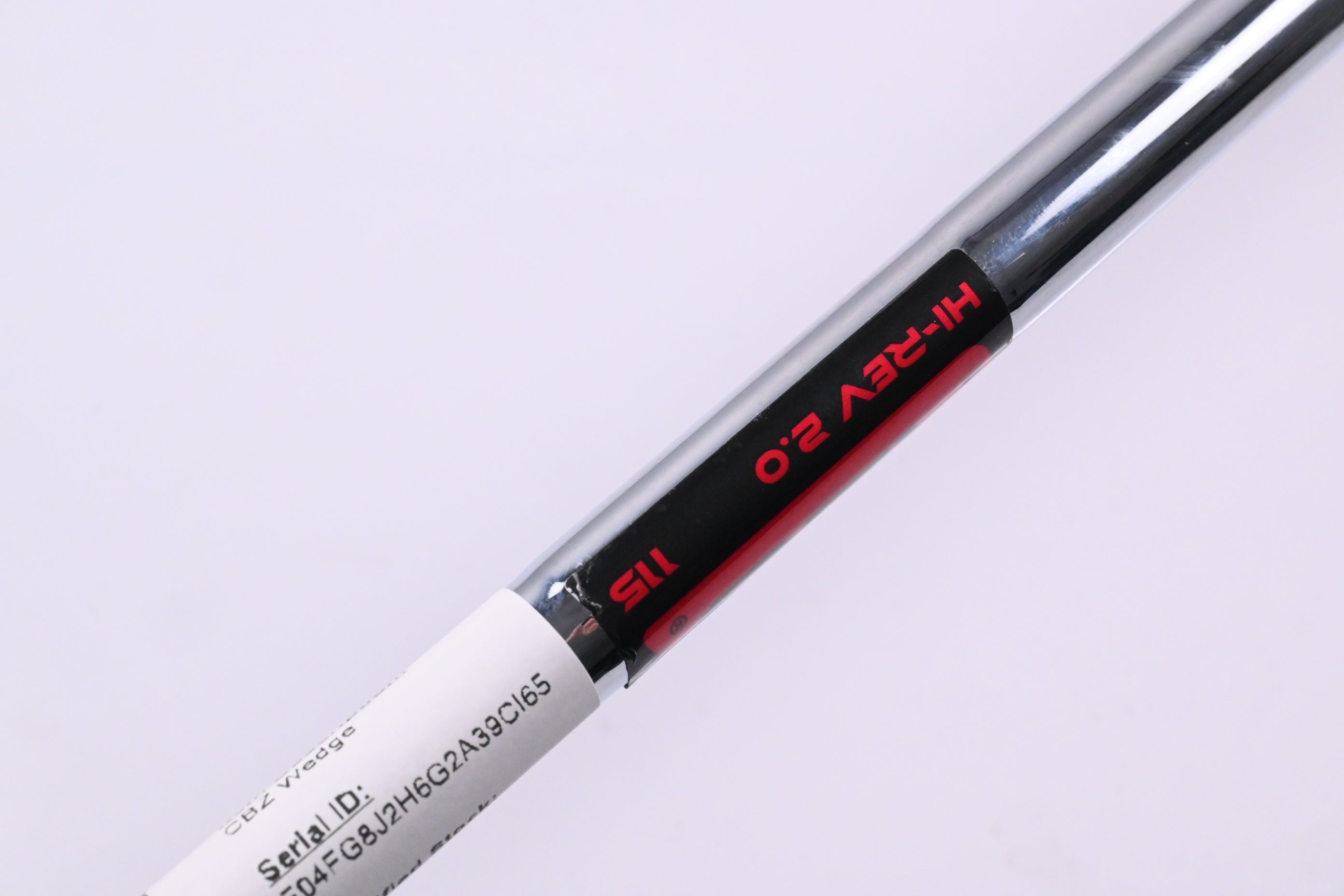 Cleveland CBZ Gap Wedge / 50 Degree / Wedge Flex KBS Hi-Rev 2.0 115 Shaft