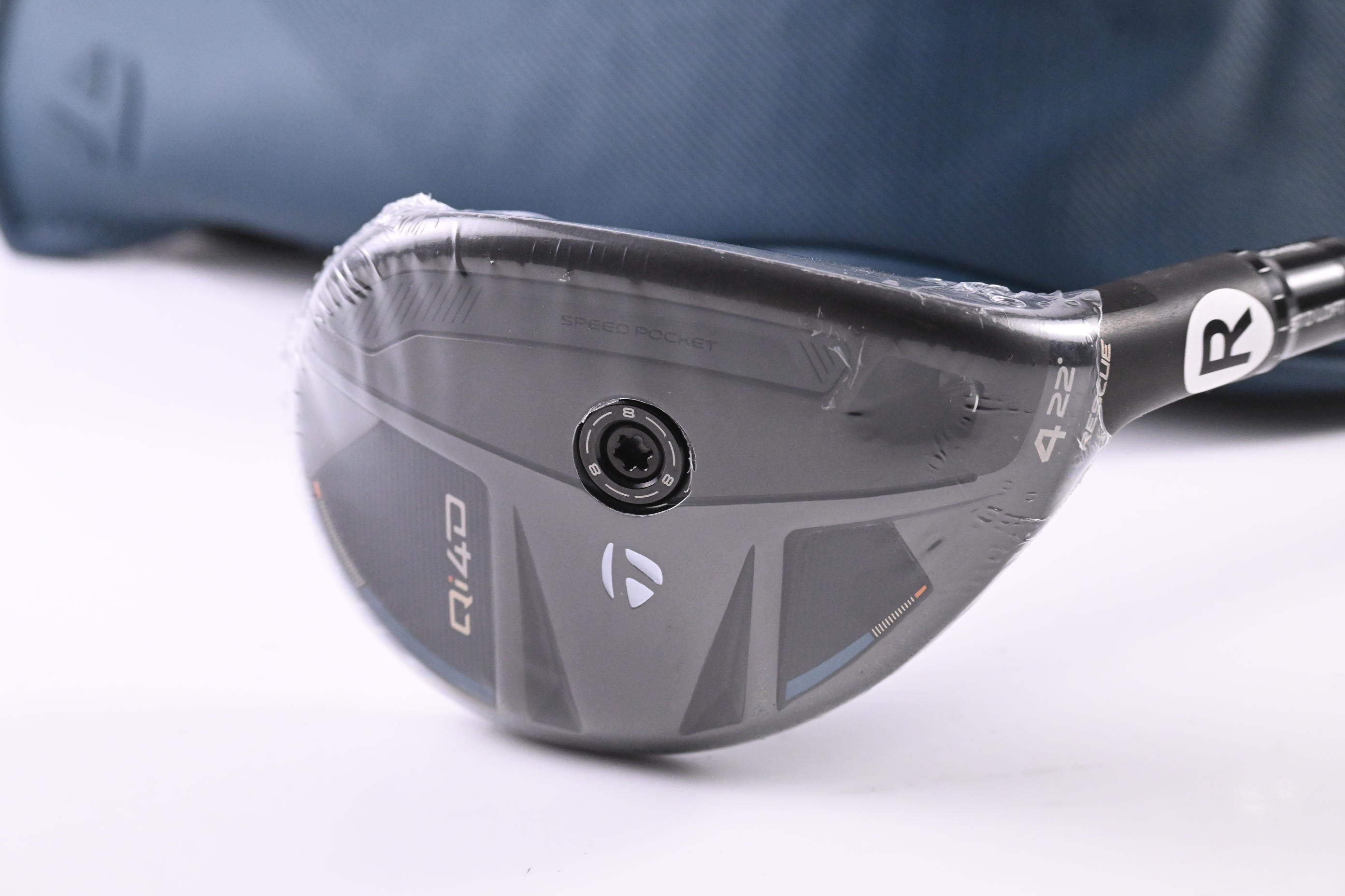 Taylormade Qi4D #4 Hybrid / 22 Degree / Regular Flex Reax KBS 65 Shaft
