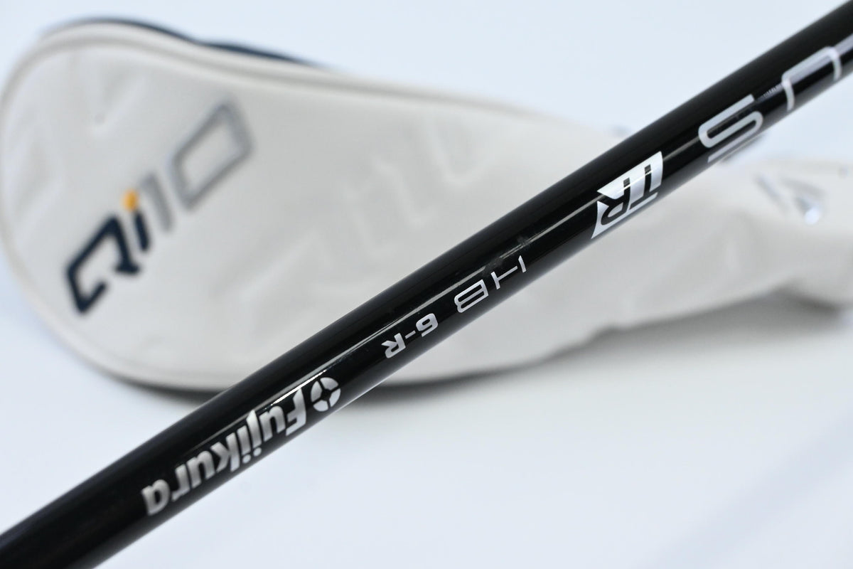 Taylormade Qi10 #4 Hybrid / 22 Degree / Regular Flex Fujikura Ventus TR Blue 6