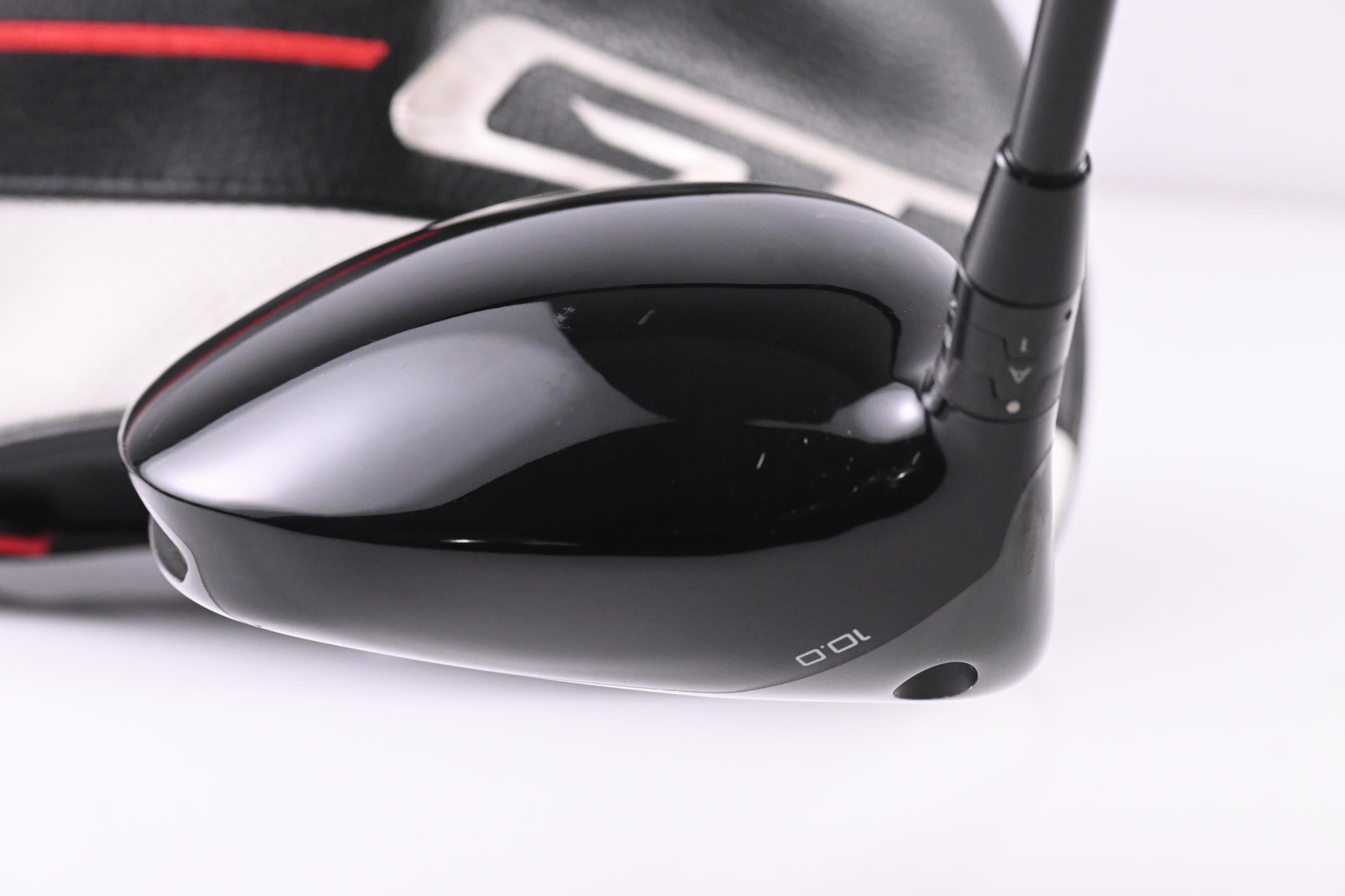 Left Hand Titleist GT2 Driver / 10 Degree / Stiff Flex HZRDUS Smoke RDX Red 60