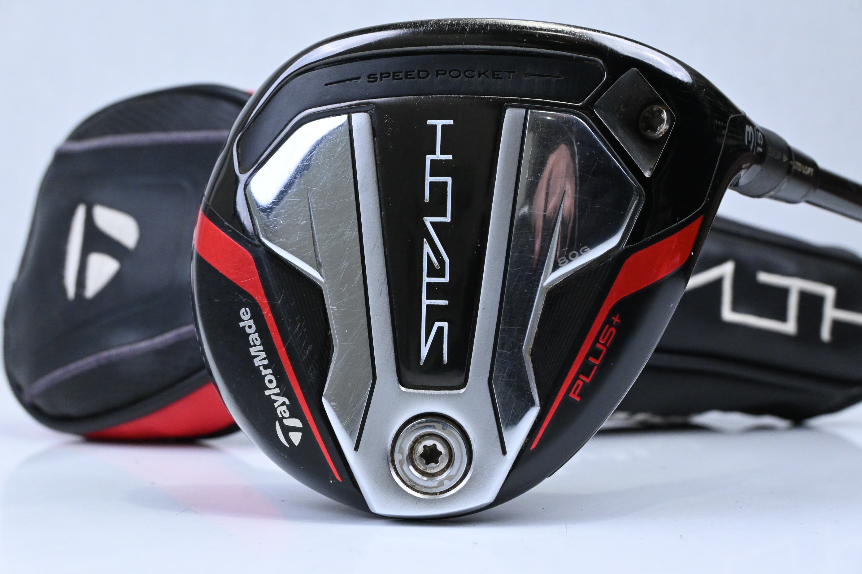 Taylormade Stealth Plus #3 Wood / 15 Degree / Stiff Flex HZRDUS Smoke Red RDX 75
