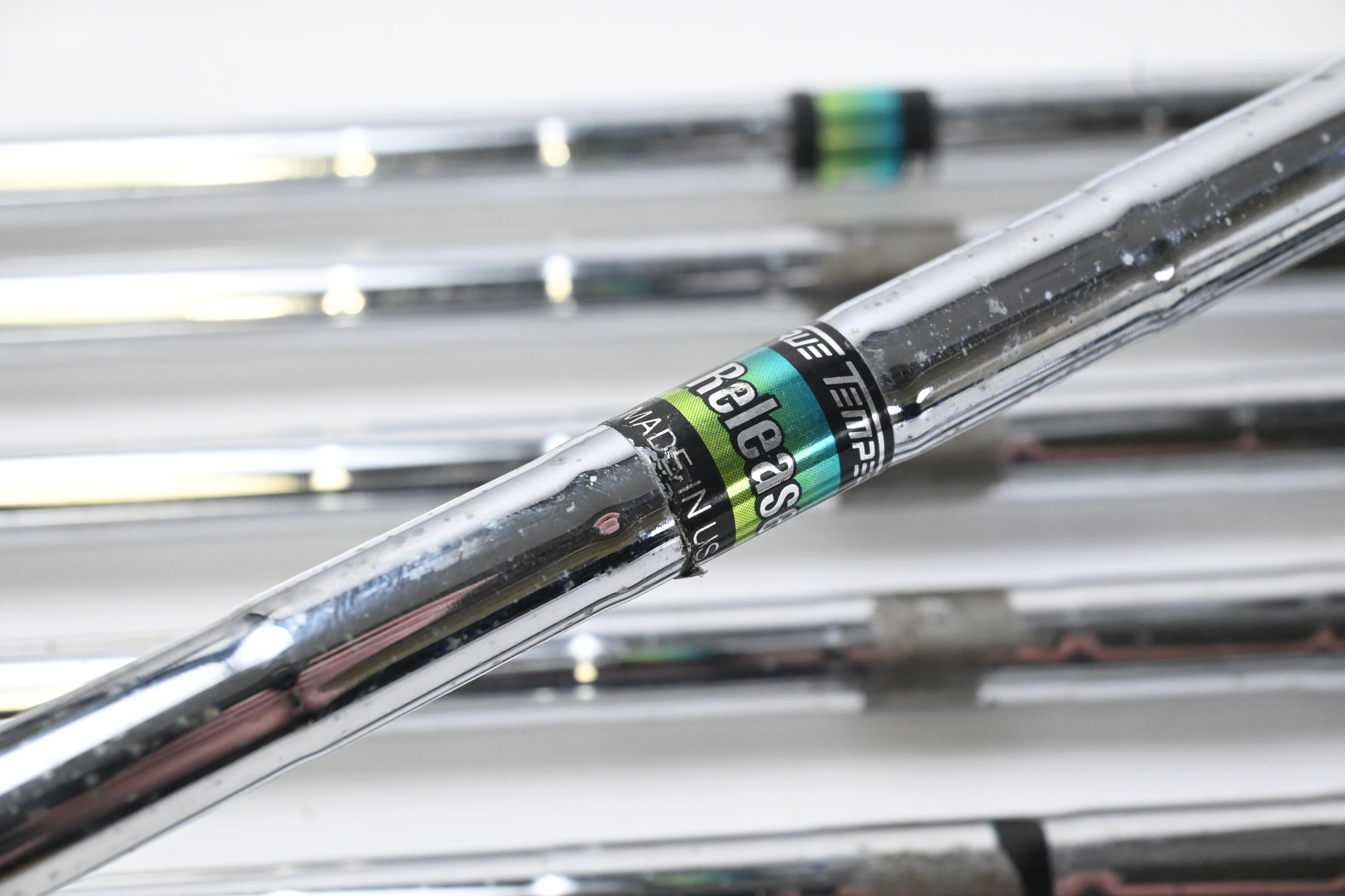 Mizuno MX-15 Irons / 3-PW+SW / Stiff Flex True Temper Release Shafts