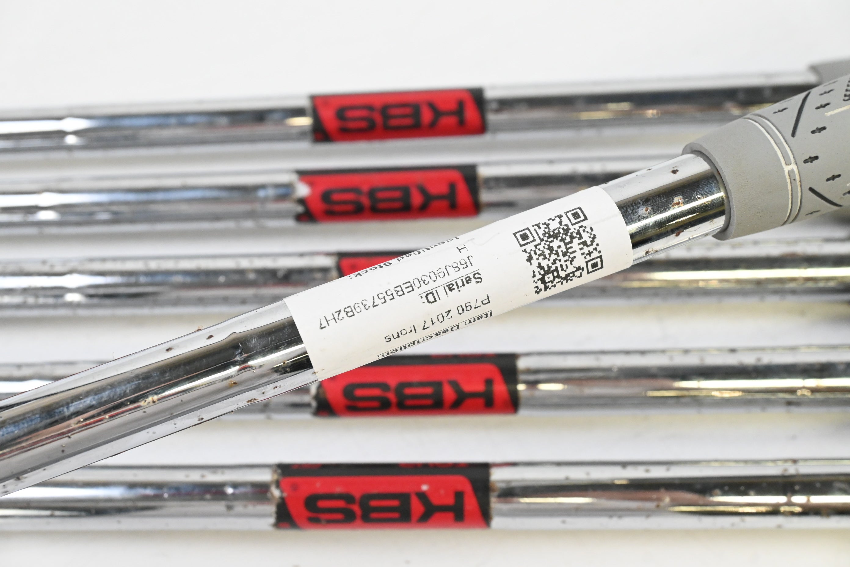 Taylormade P790 2017 Irons / 5-PW / Stiff Flex KBS Tour Shafts