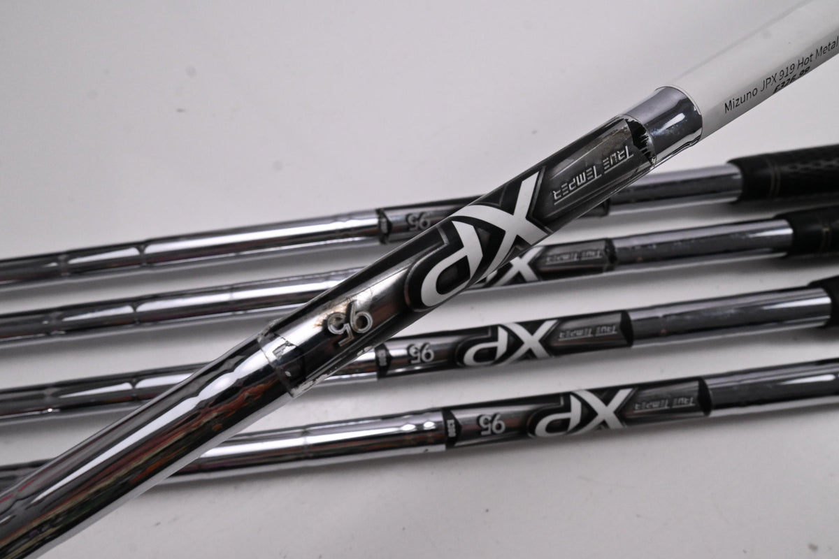 Mizuno JPX 919 Hot Metal Irons / 7-PW+SW / Regular Flex XP 95 R300 Shafts