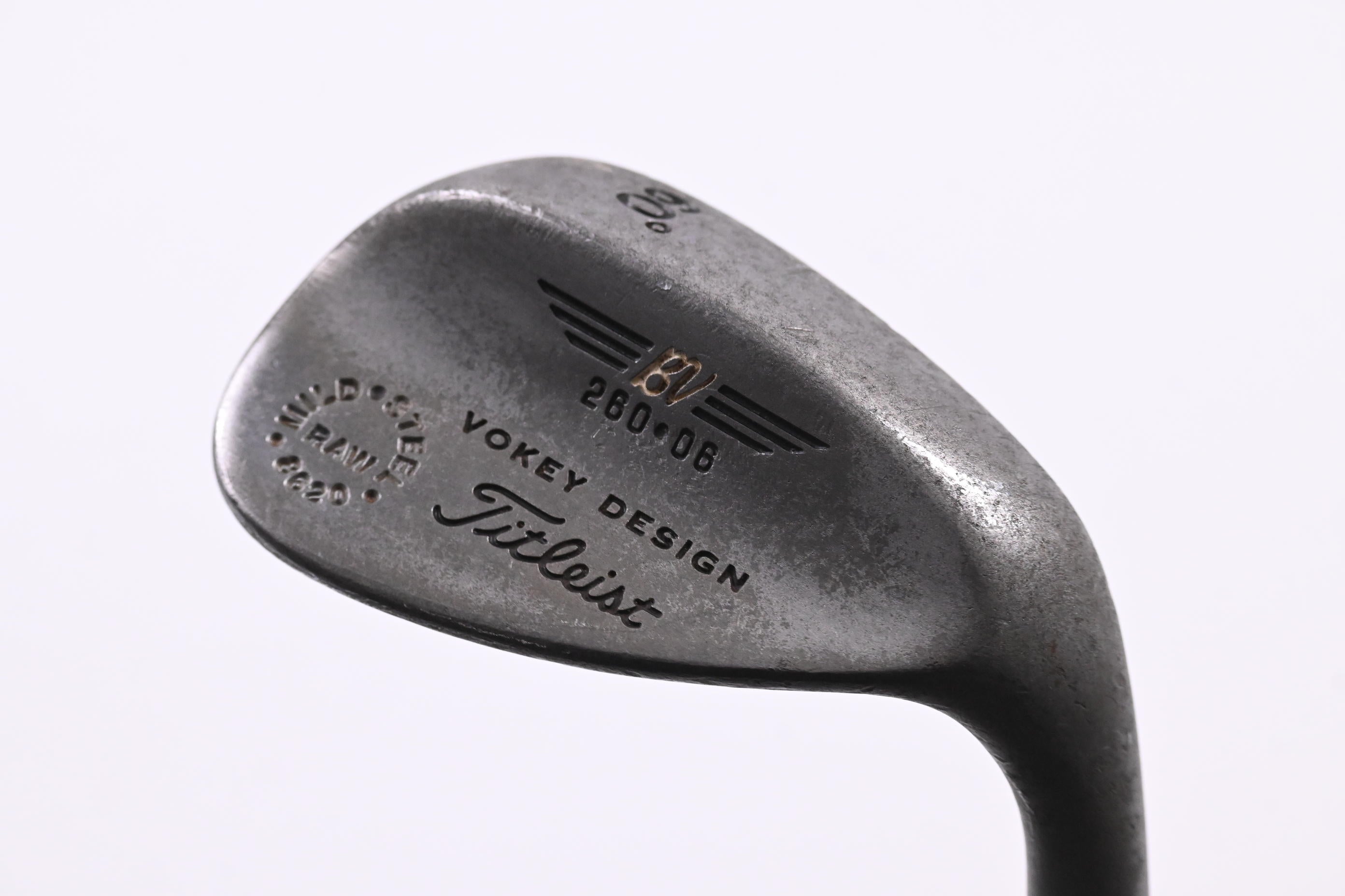 Titleist Vokey 200 Series Raw Lob Wedge / 60 Degree / Wedge Flex Dynamic Gold