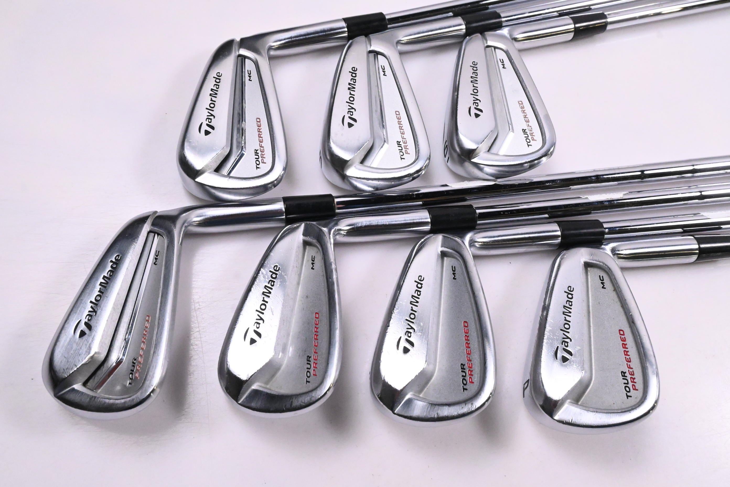 Taylormade Tour Preferred MC 2014 Irons / 4-PW / Regular Flex KBS Tour Shafts