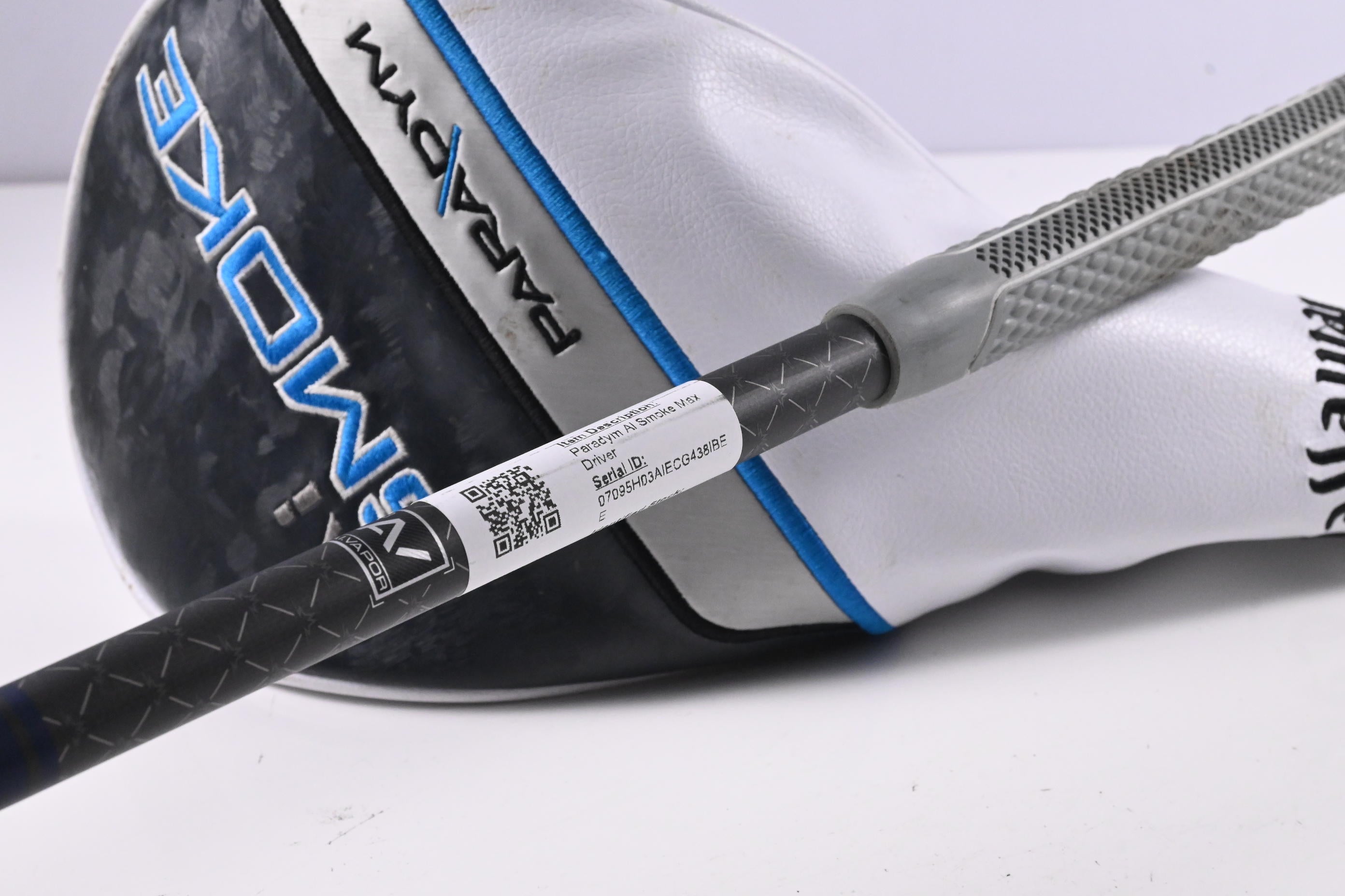 Callaway Paradym Ai Smoke Max Driver / 9 Degree / Stiff Flex Tensei AV Blue 65