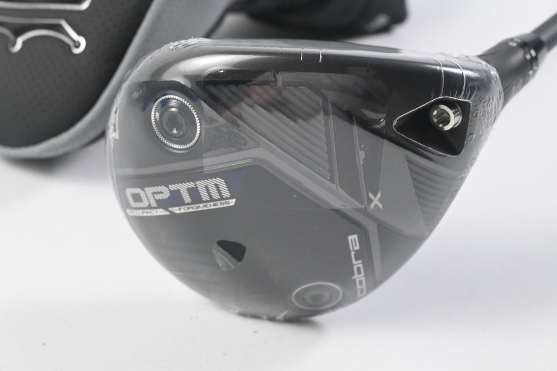Cobra OPTM X #3HF Wood / 16.5 Degree / Stiff Flex Denali Frost Black 70