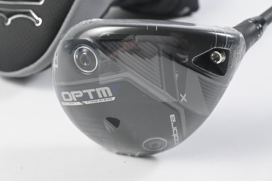 Cobra OPTM X #3HF Wood / 16.5 Degree / Stiff Flex Denali Frost Black 70