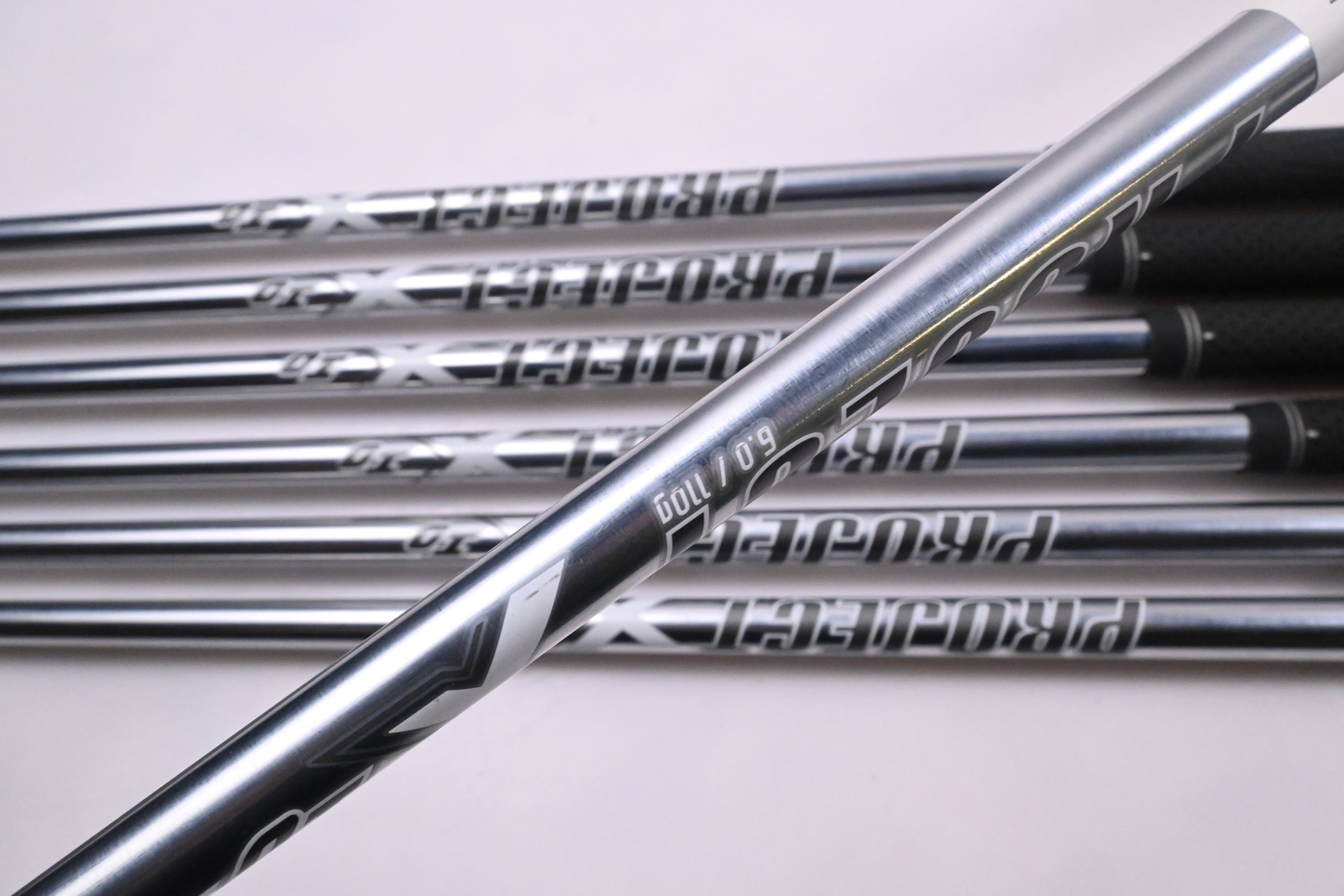 Callaway Paradym Ai Smoke Irons / 4-PW / Stiff Flex Project X IO 110 Shaft