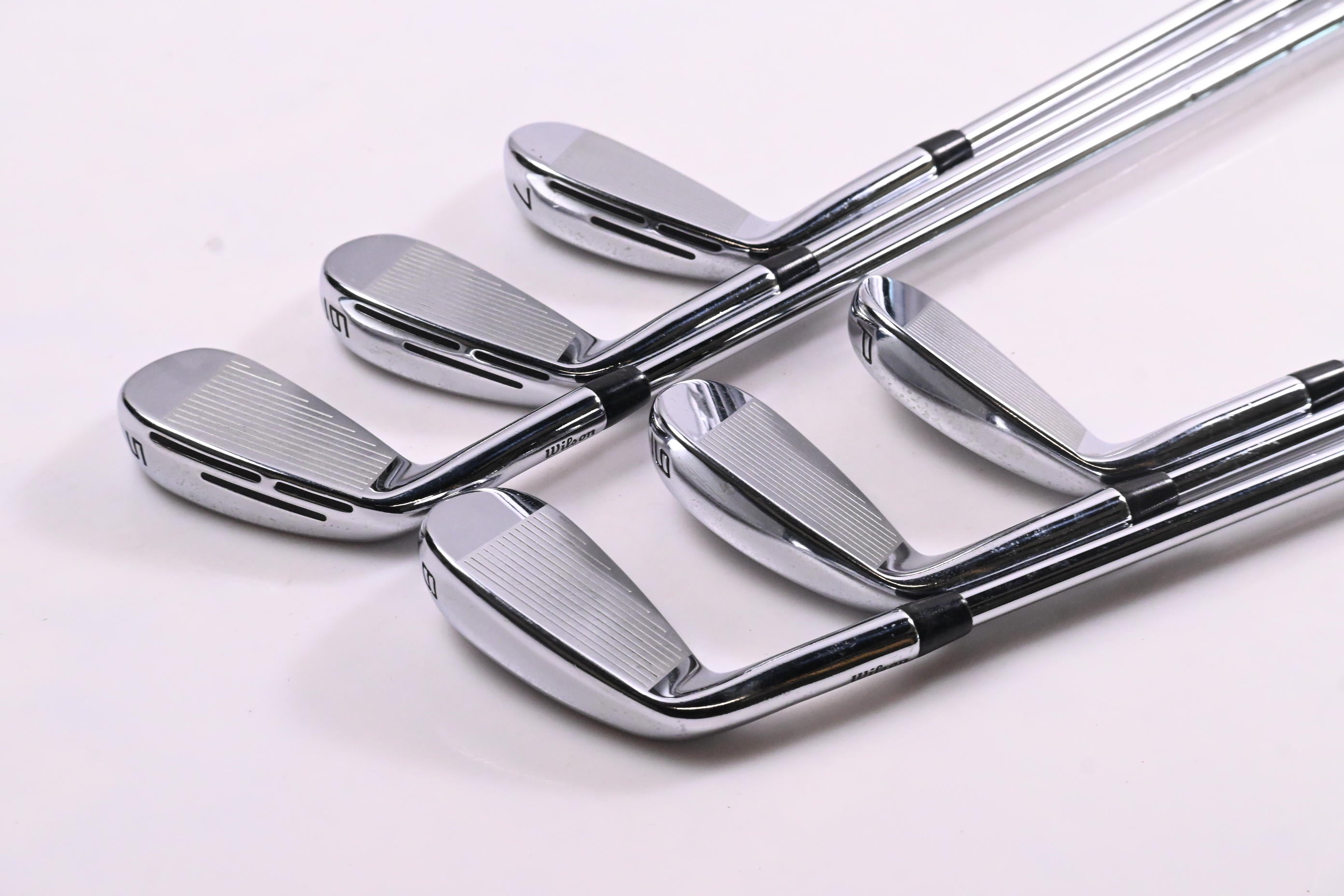 Wilson Dynapwr Forged 2023 Irons / 5-PW / Regular Flex KBS Tour Lite Shafts
