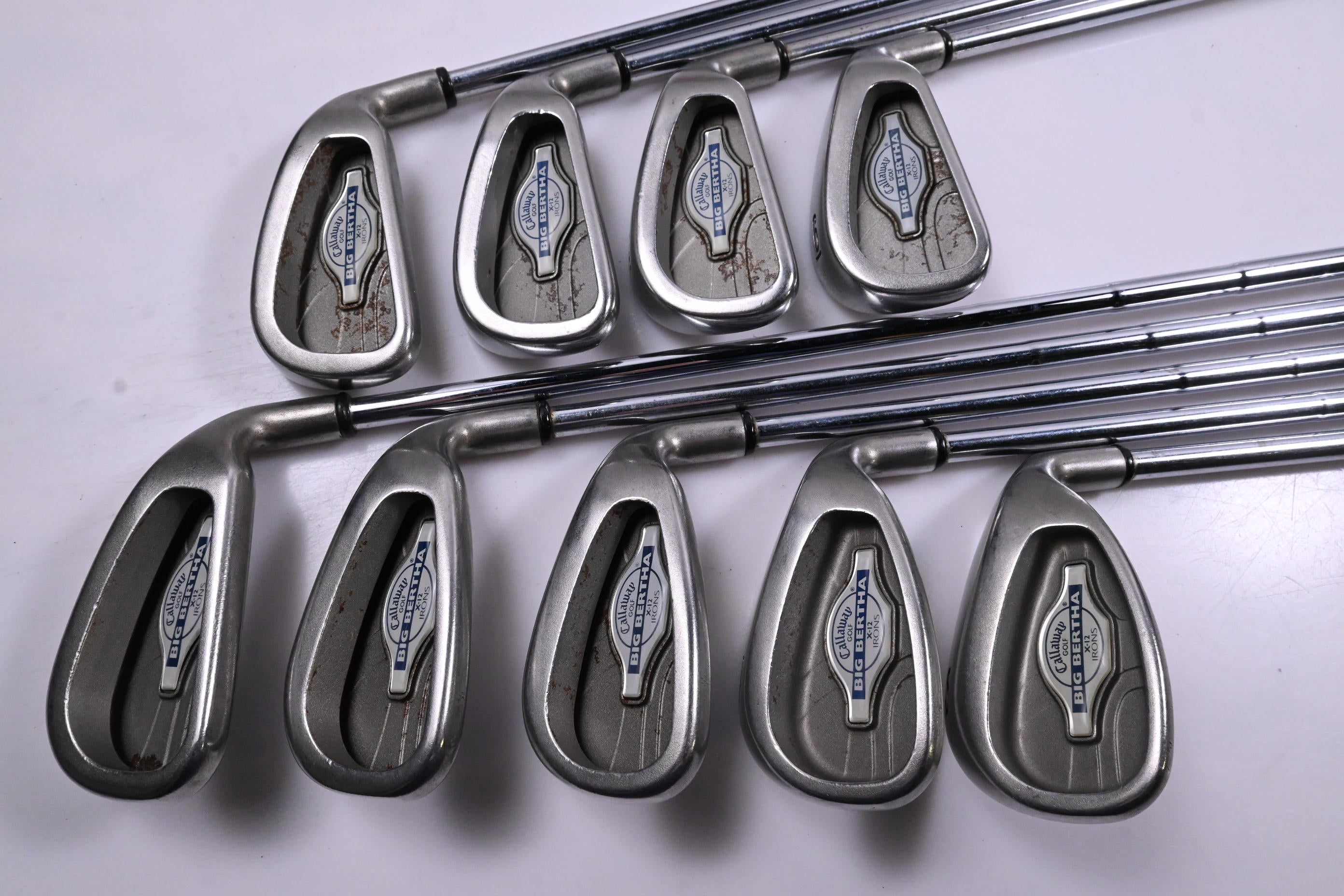 Callaway X-12 Irons / 3-PW+SW / UniFlex Callaway Shafts