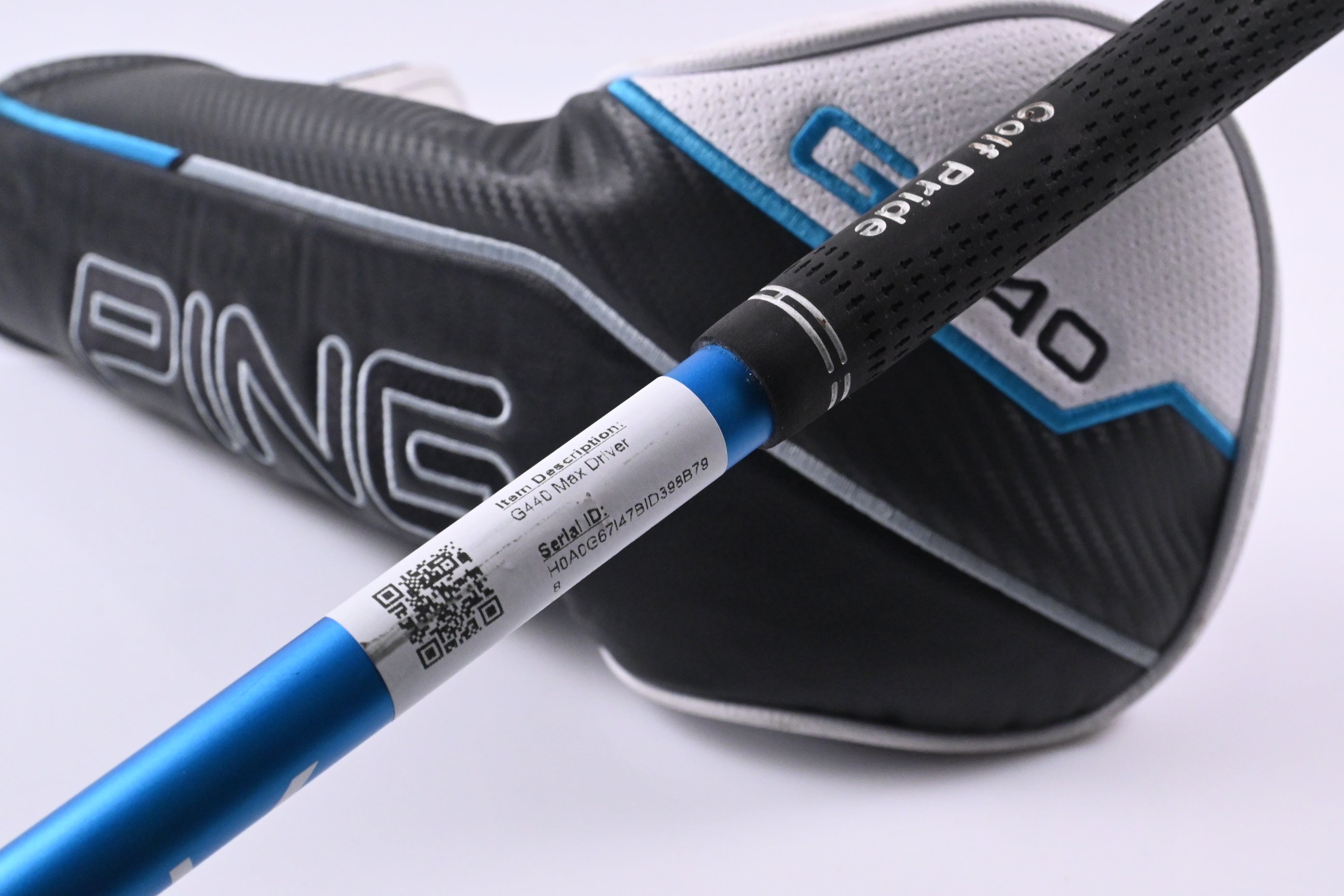 Ping G440 Max Driver / 9 Degree / Senior Flex Ping ALTA CB Blue 50 Shaft