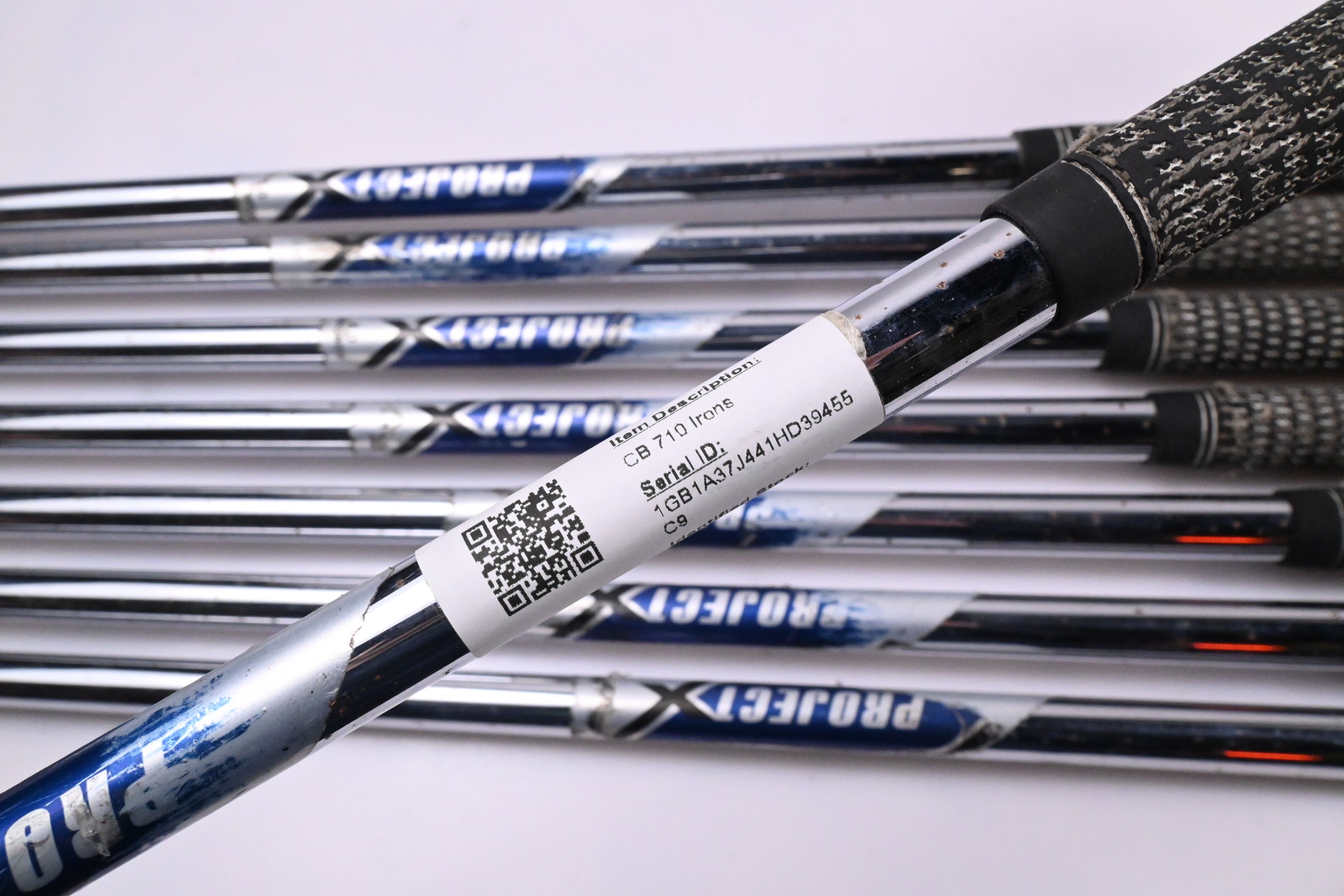 Titleist CB 710 Irons / 3-PW / Stiff Flex Project X Precision Shafts