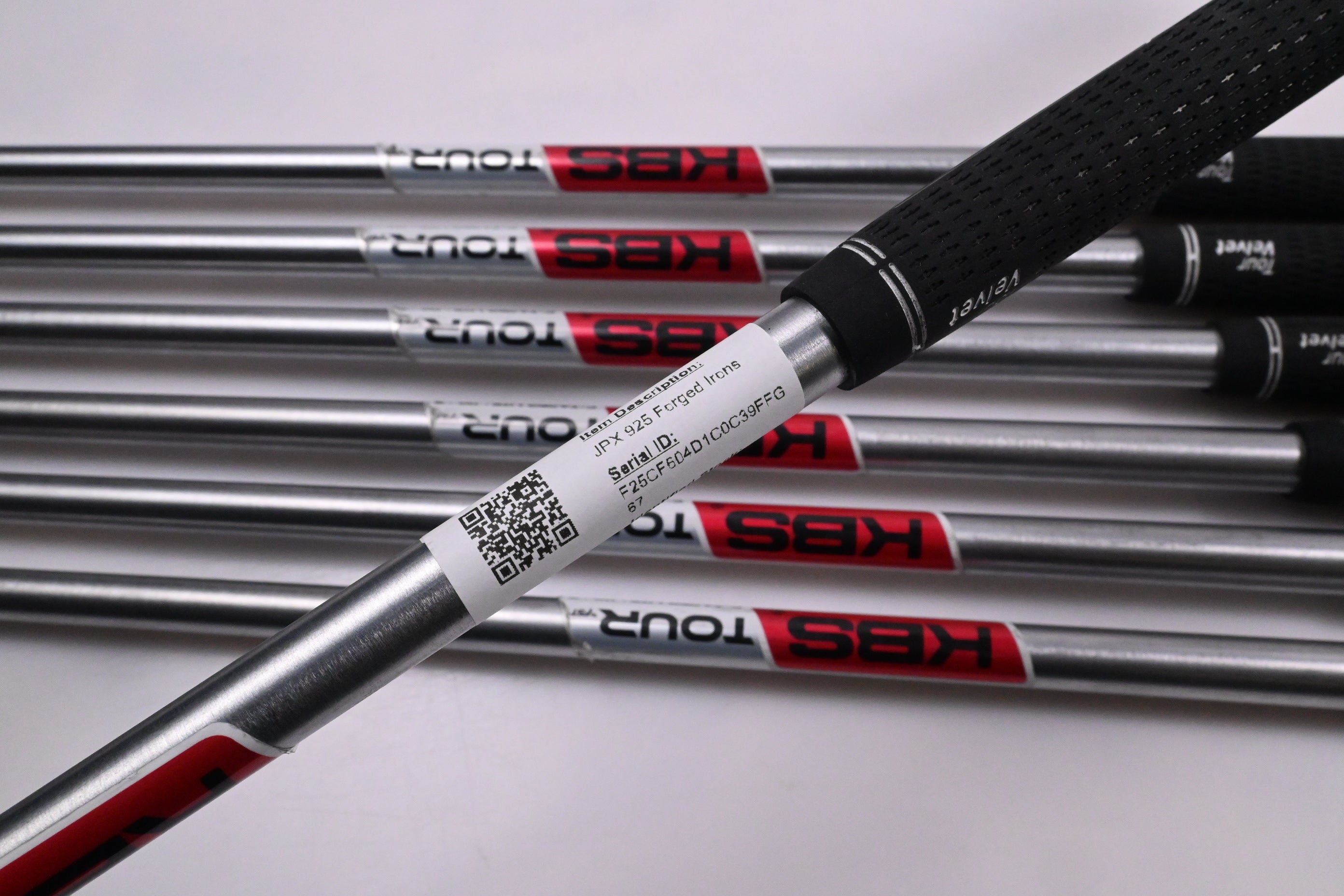 Mizuno JPX 925 Forged Irons / 4-PW / Stiff Flex KBS Tour C-Taper Lite 110 Shafts