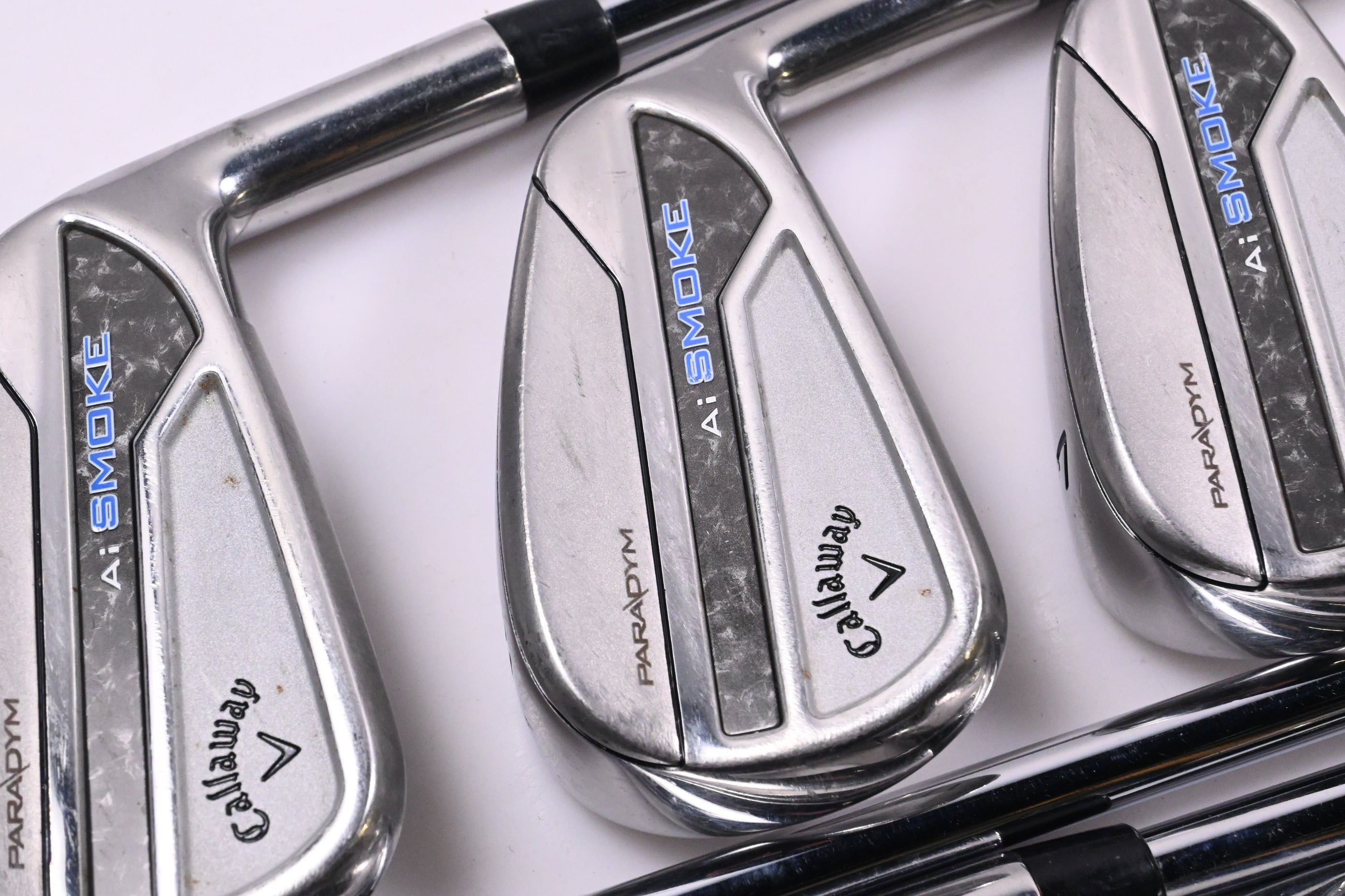 Callaway Paradym Ai Smoke Irons / 5-PW+GW / Stiff Flex Elevate MPH 95 Shafts