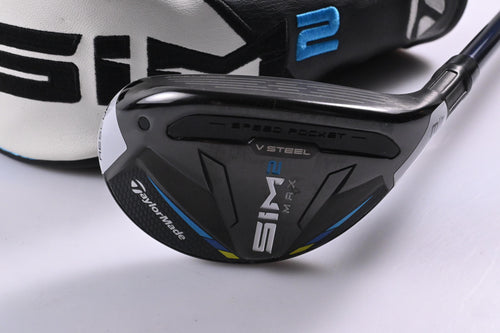 Taylormade SIM2 Max #3 Hybrid / 19 Degree / Regular Flex Fujikura Ventus Blue 6