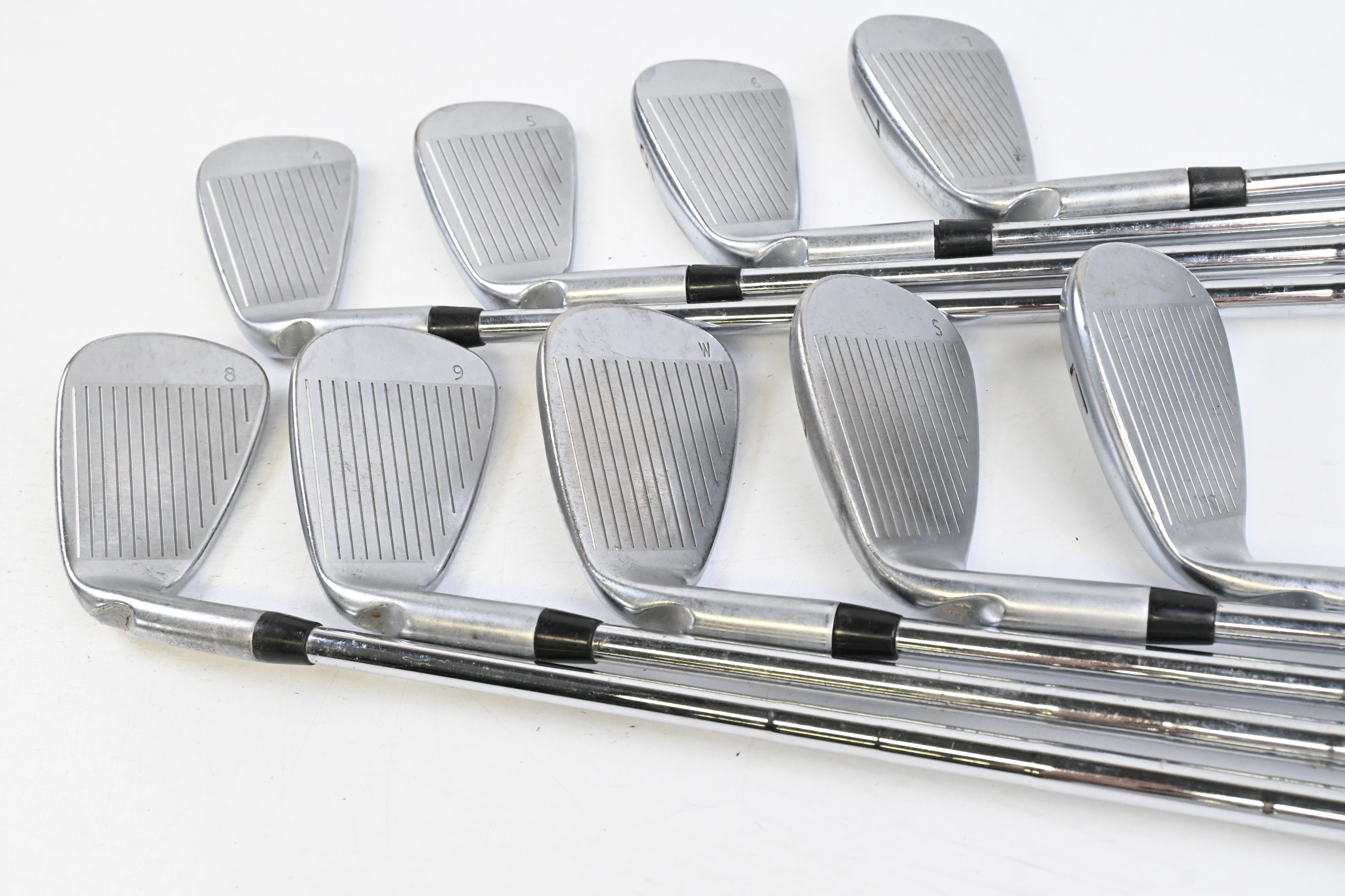 Ping i20 Irons / 4-PW+SW+LW / Silver Dot / Stiff Flex Ping CFS Shafts