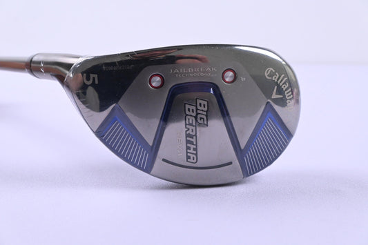 Left Hand Callaway Big Bertha Reva 21 #5 Hybrid / 27 Degree / Ladies Flex RCH 45
