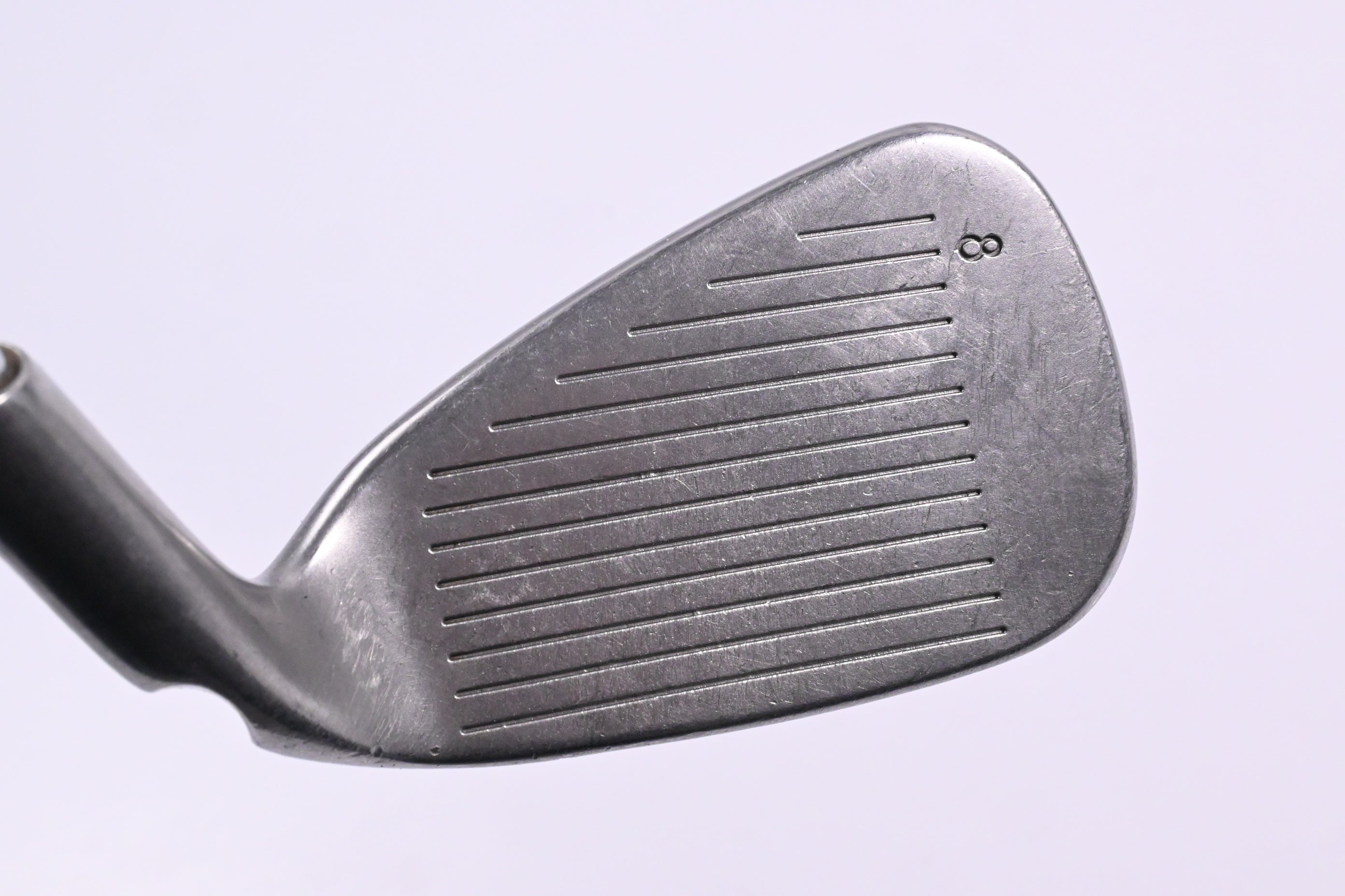 Left Hand Ping G30 #8 Iron / Black Dot / Regular Flex Ping CFS Distance Shaft