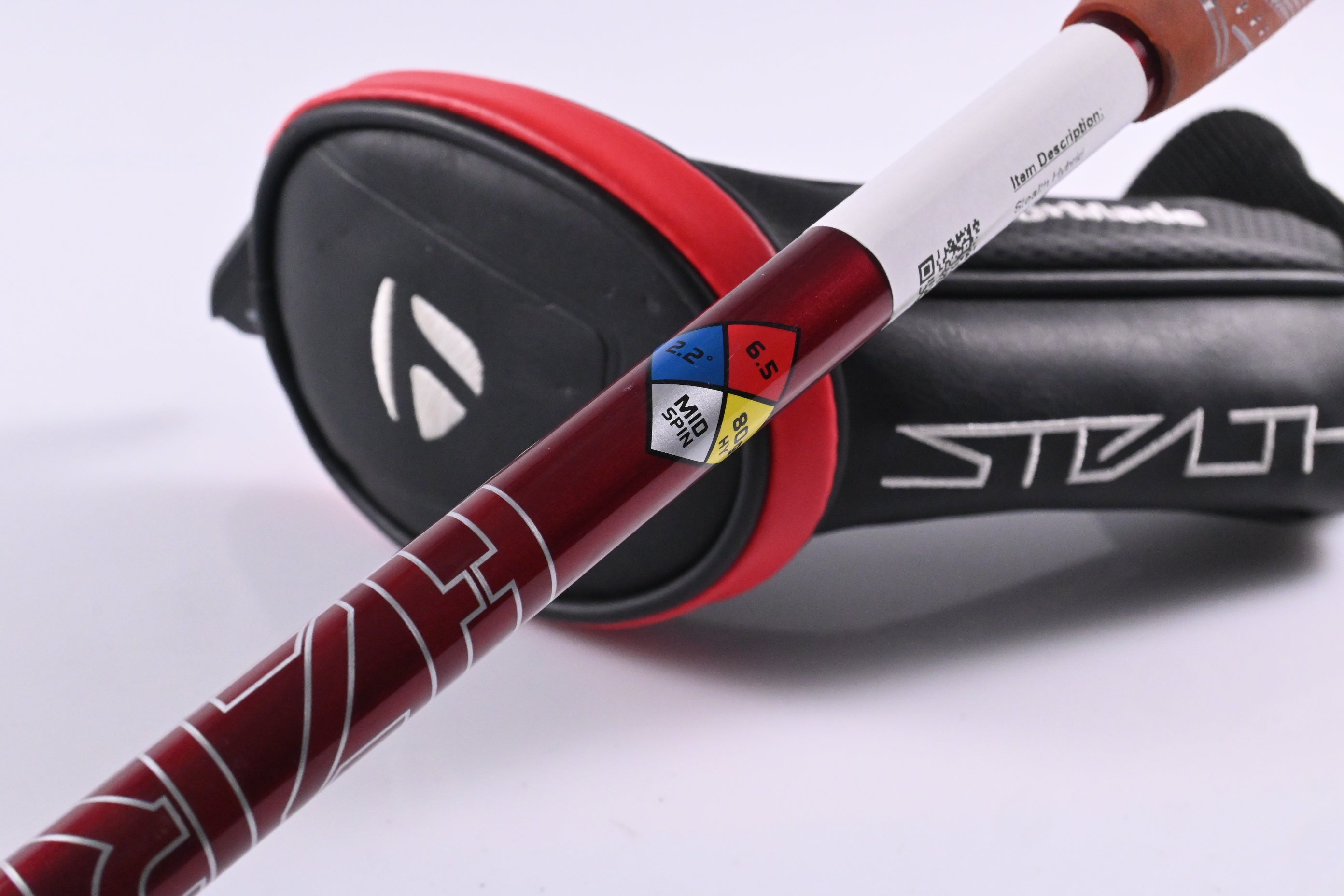 Taylormade Stealth #3 Hybrid / 19 Degree / X-Flex HZRDUS Smoke RDX Red 80 Shaft