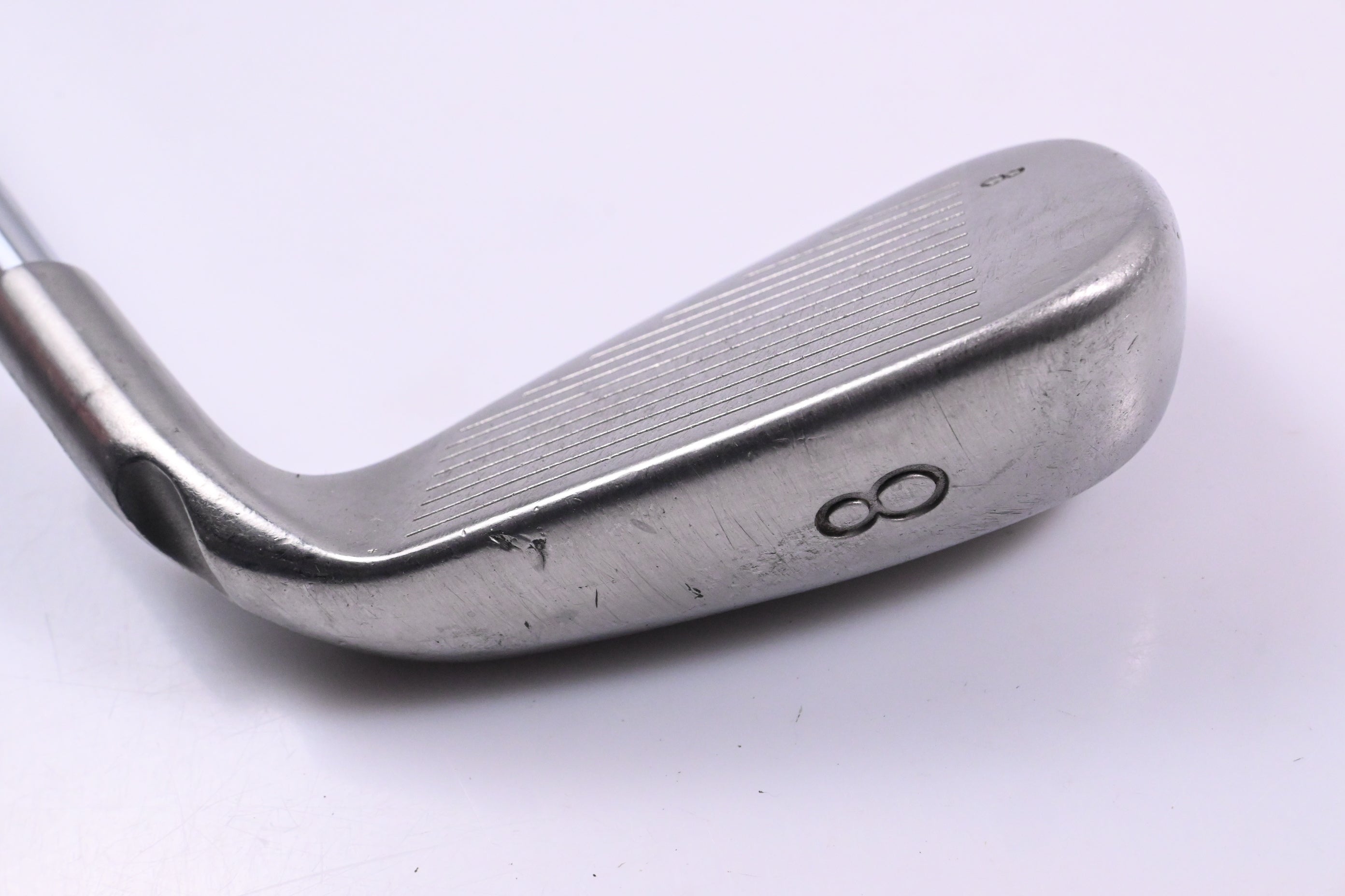 Left Hand Ping G30 #8 Iron / Black Dot / Regular Flex Ping CFS Distance Shaft