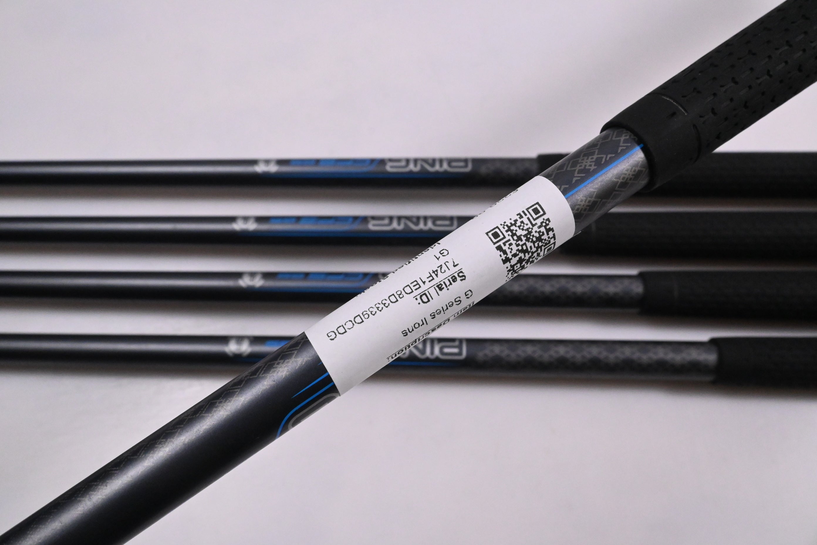 Left Hand Ping G Series Irons / 6-PW / Red Dot / Senior Flex Ping CFS 65 Shafts