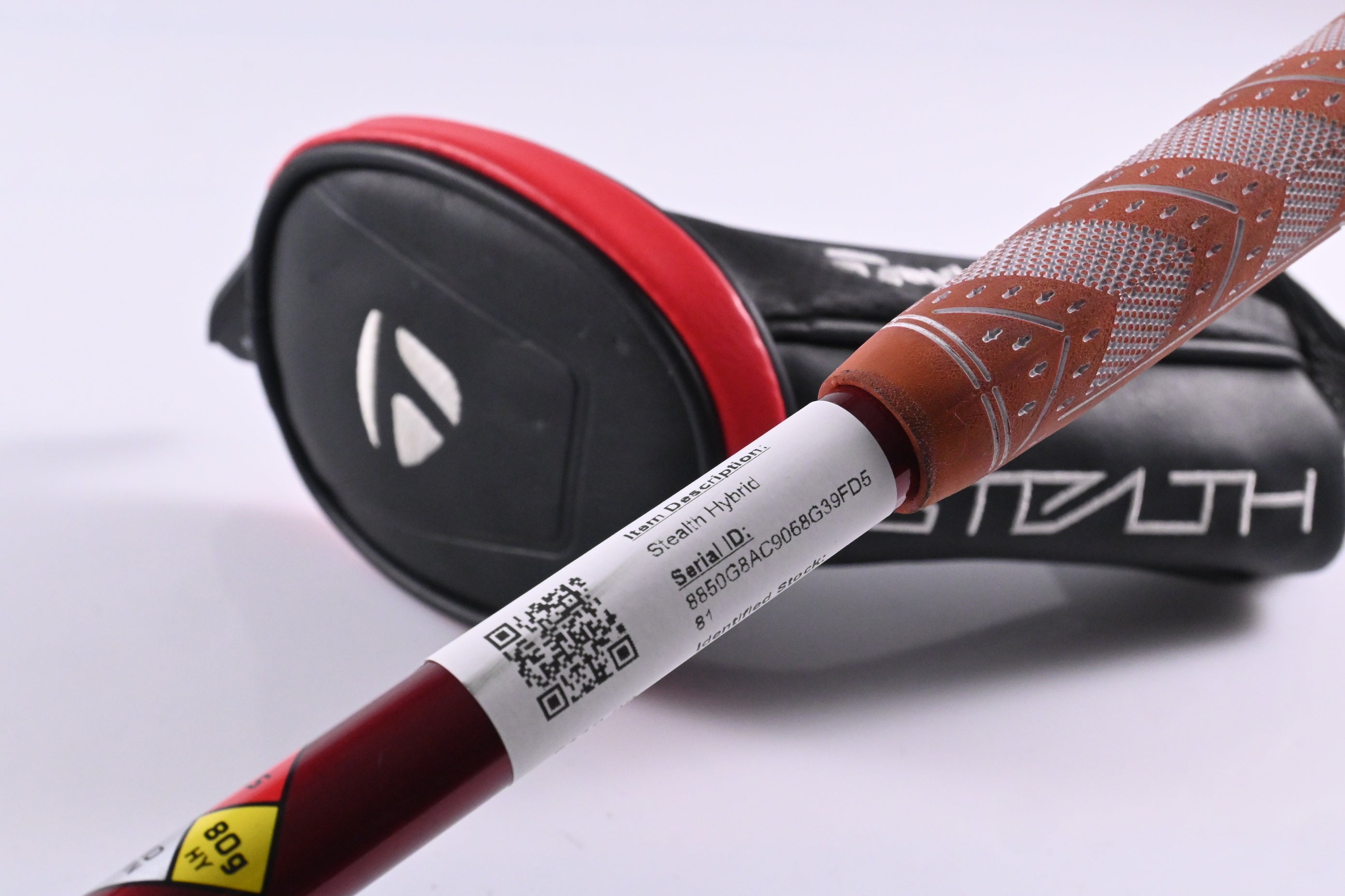 Taylormade Stealth #3 Hybrid / 19 Degree / X-Flex HZRDUS Smoke RDX Red 80 Shaft