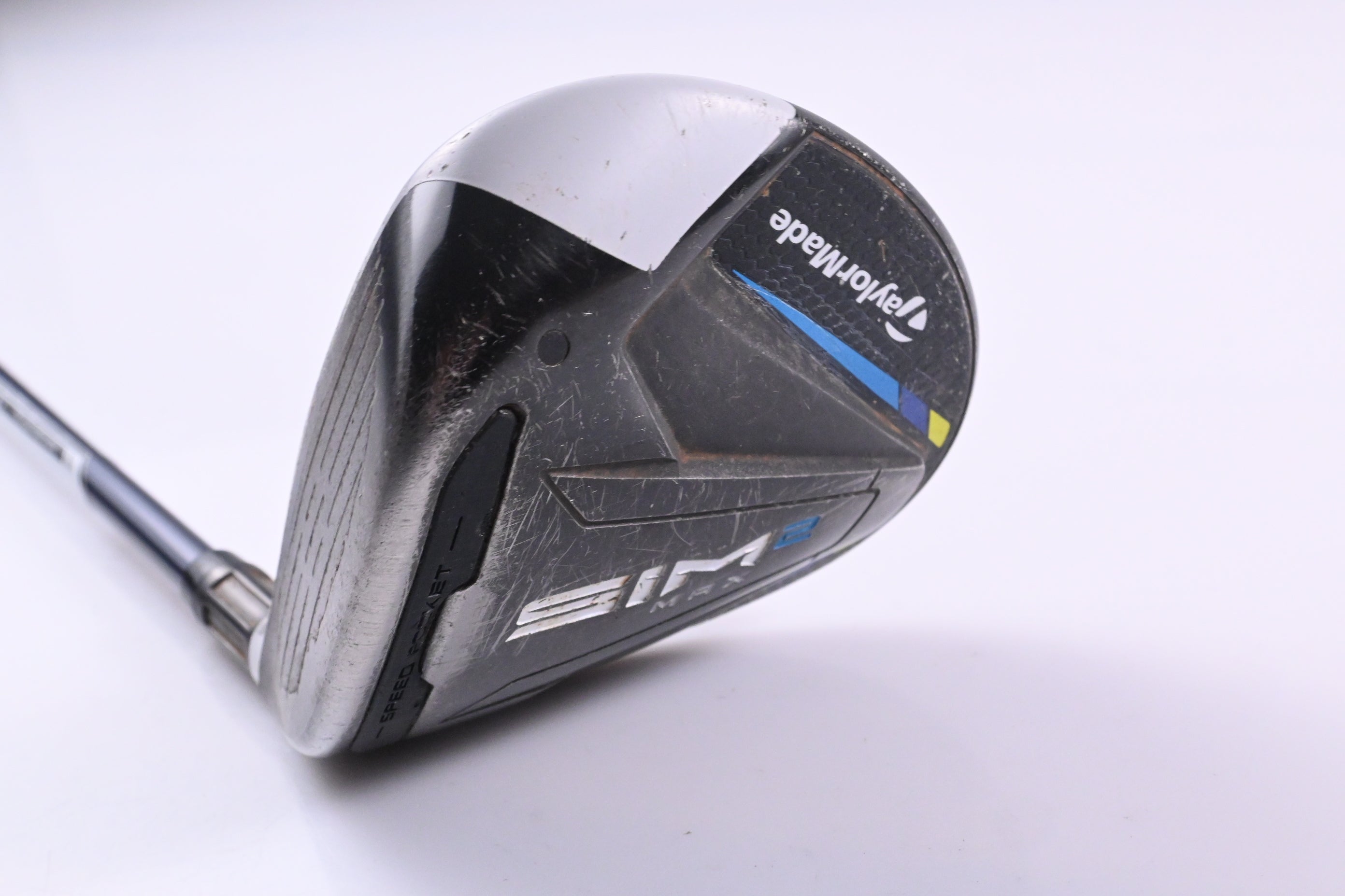 Left Hand Taylormade SIM2 Max #3 Wood / 15 Degree / Regular Flex Ventus Blue 5