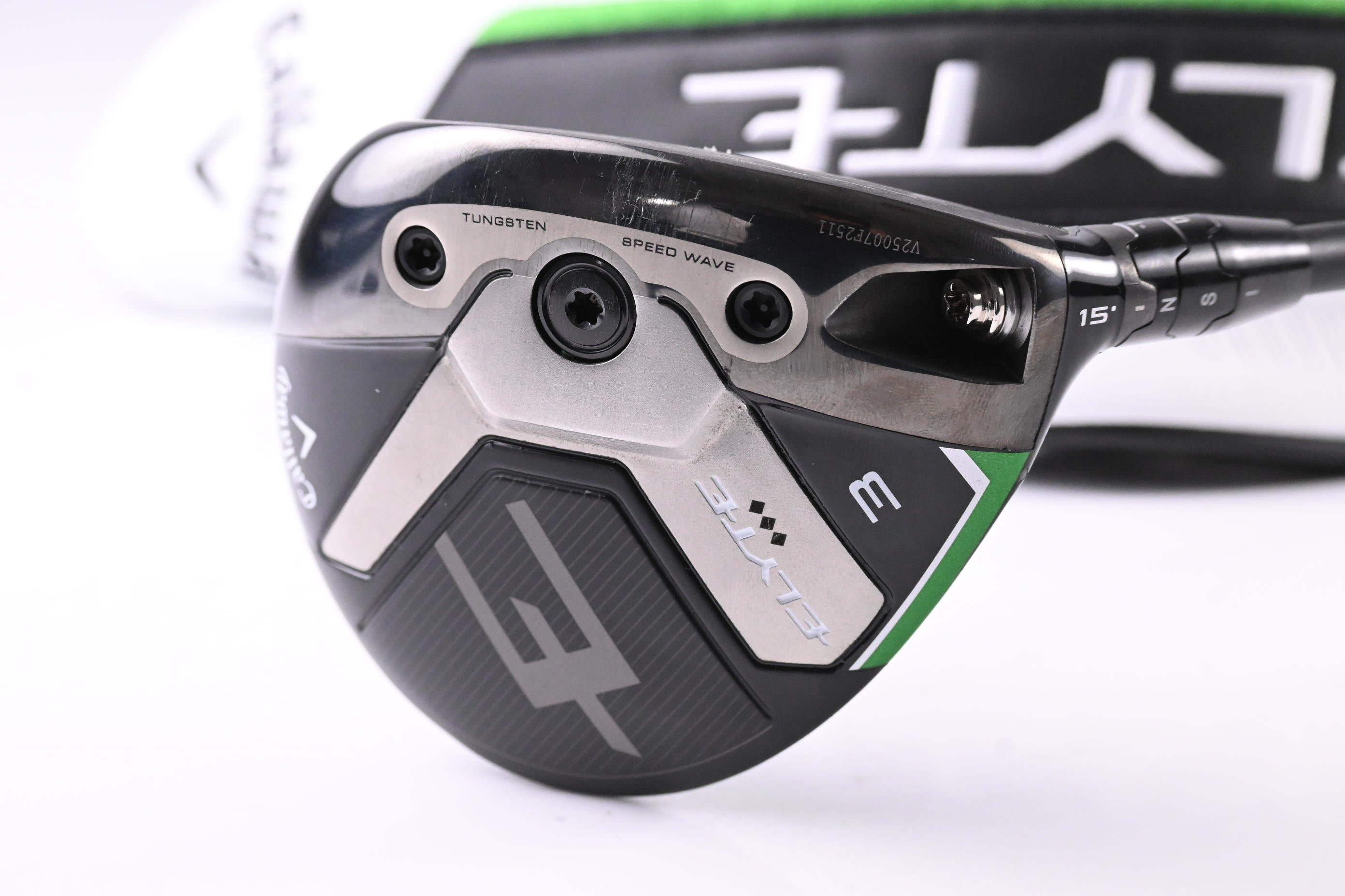 Callaway Elyte Triple Diamond #3 Wood / 15 Degree / Stiff Flex Tensei 1K Black