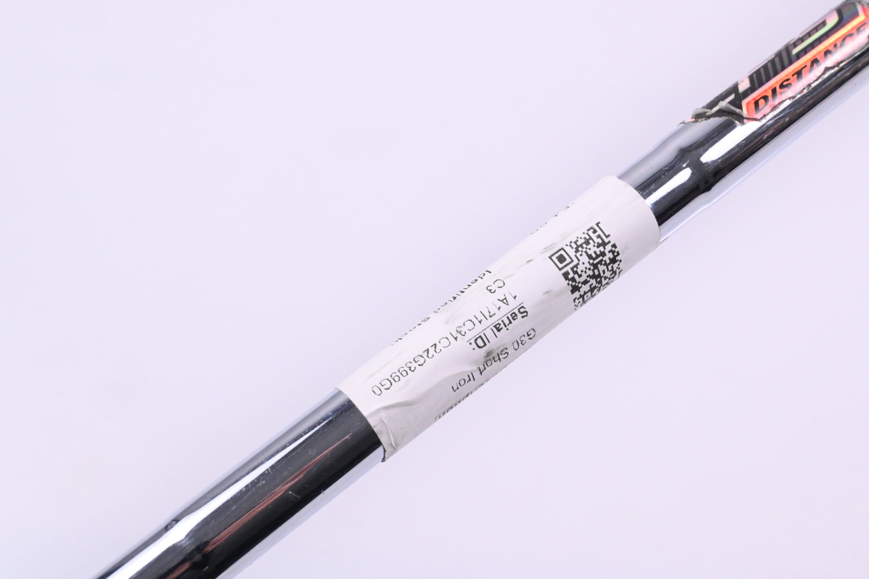 Left Hand Ping G30 #8 Iron / Black Dot / Regular Flex Ping CFS Distance Shaft