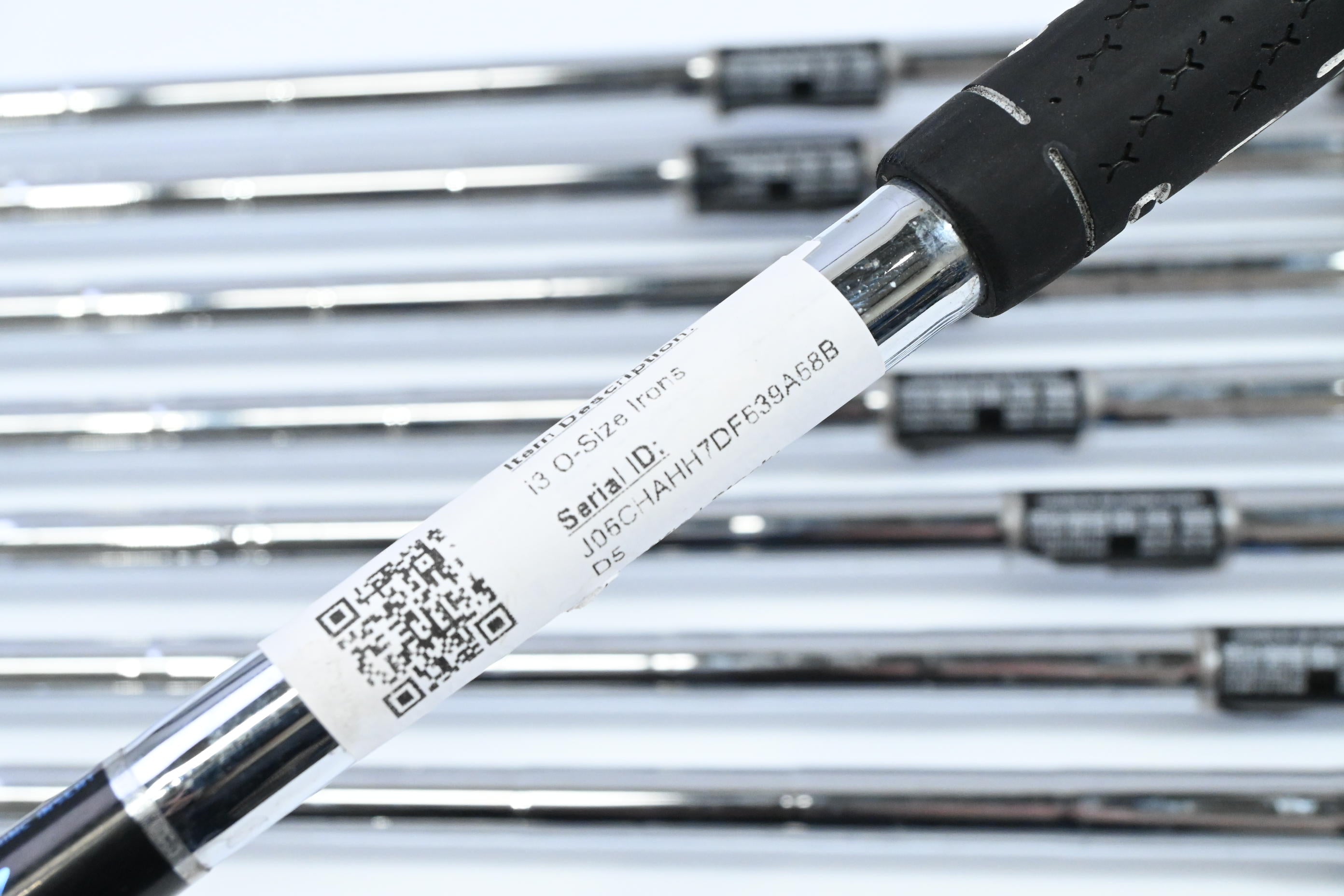 Ping i3 O-Size Irons / 3-PW+SW / Silver Dot / Regular Flex Ping JZ Cushin Shafts