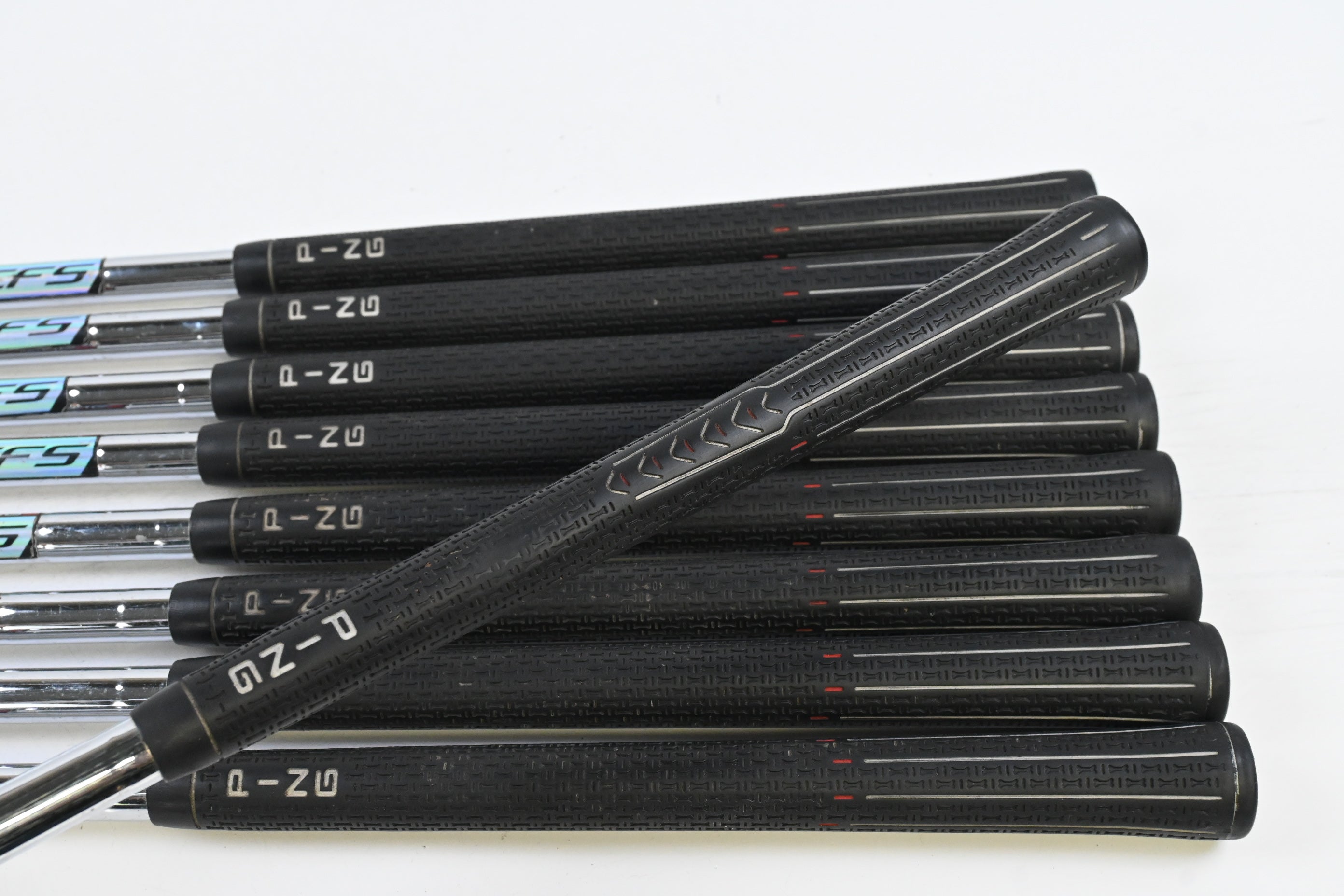 Ping i20 Irons / 4-PW+SW+LW / Silver Dot / Stiff Flex Ping CFS Shafts