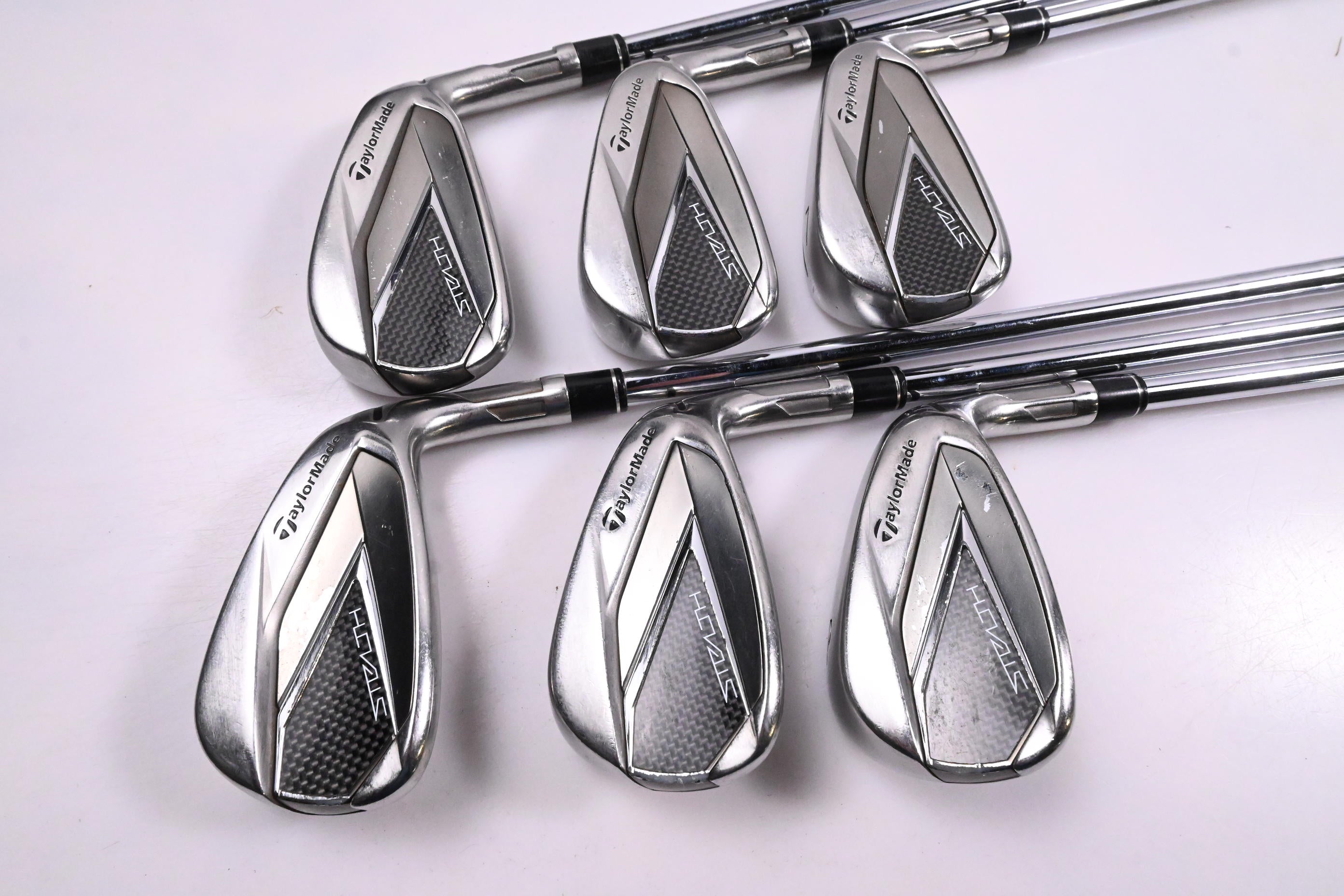 Taylormade Stealth Irons / 5-PW / Stiff Flex KBS MAX MT 85 Shafts