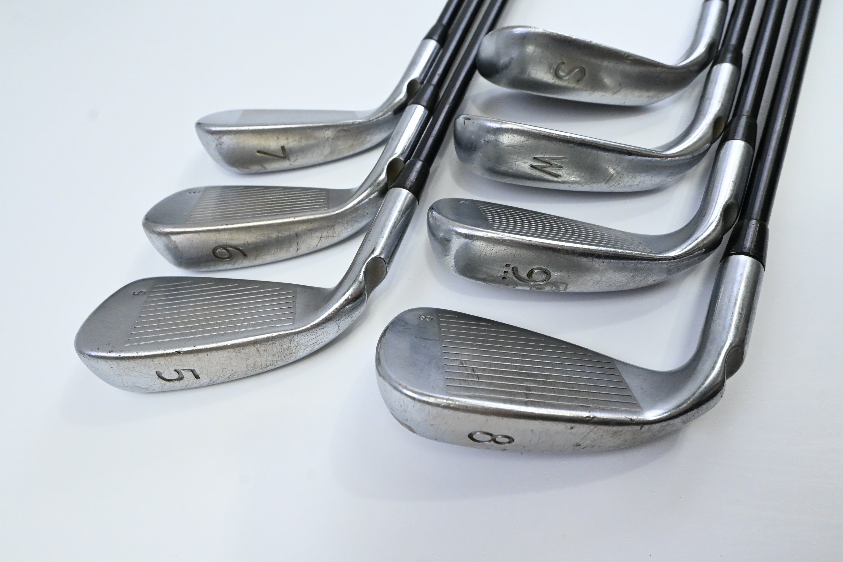 Ping G400 Irons / 5-PW+SW / Green Dot / Senior Flex Ping Alta CB Shafts