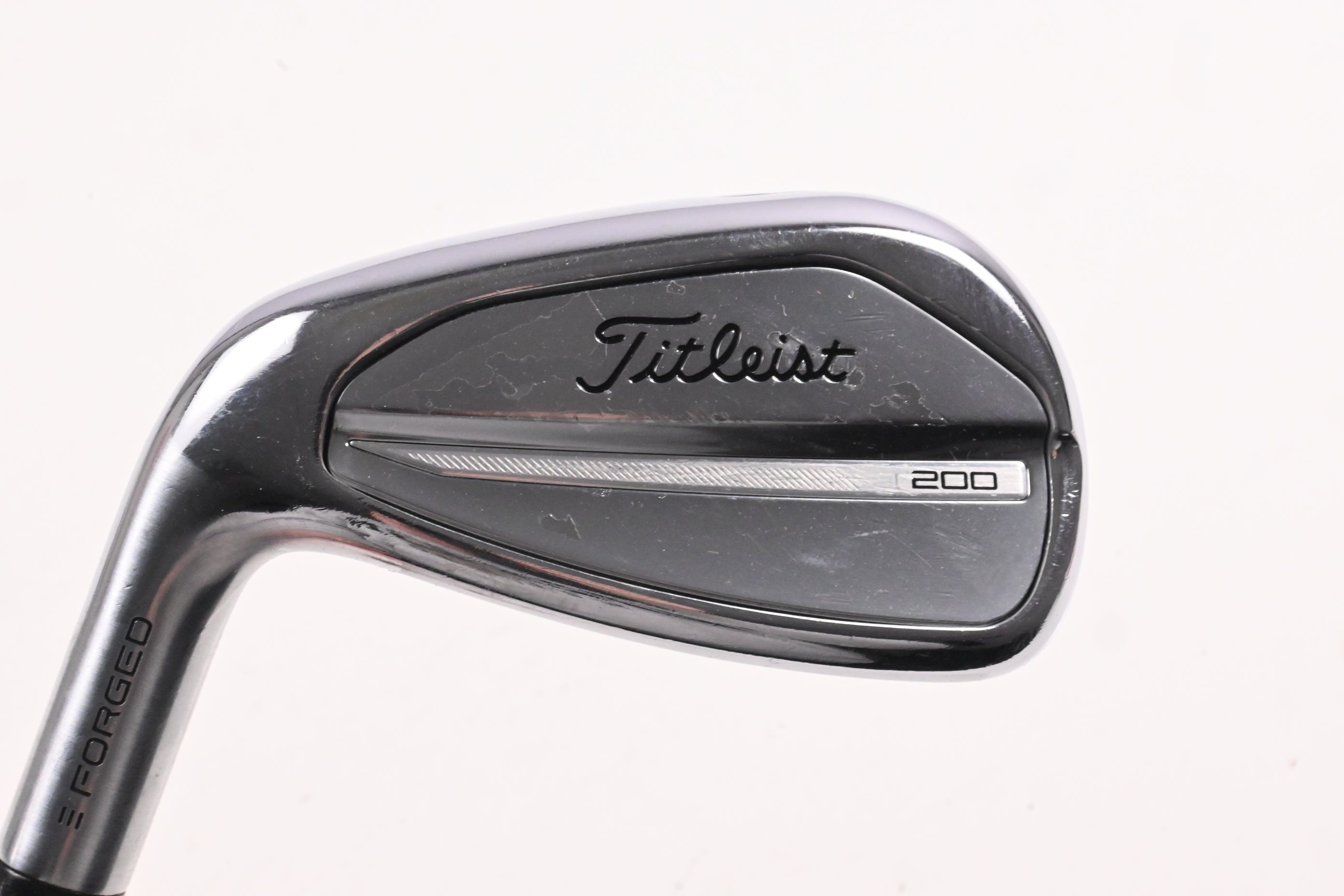 Left Hand Titleist T200 2023 #8 Iron / Stiff Flex AMT Black S300 Shaft