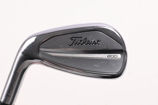 Left Hand Titleist T200 2023 #8 Iron / Stiff Flex AMT Black S300 Shaft