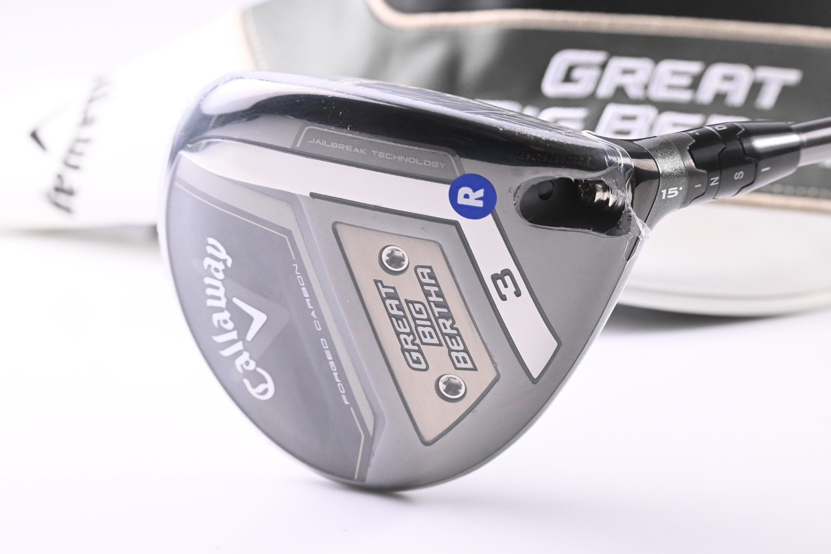 Callaway Great Big Bertha 2023 #3 Wood / 15 Degree / Regular Flex UST Helium 6