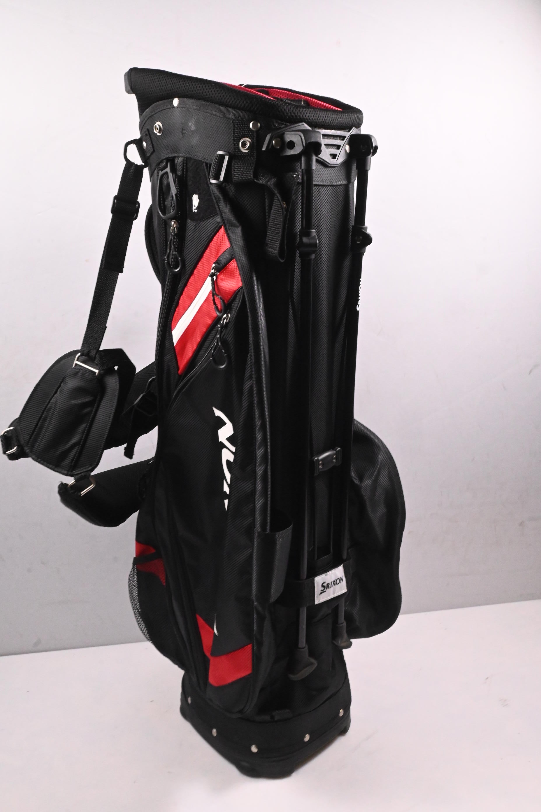 Srixon Tour Stand Bag / 14-Way Divider / Black, Red