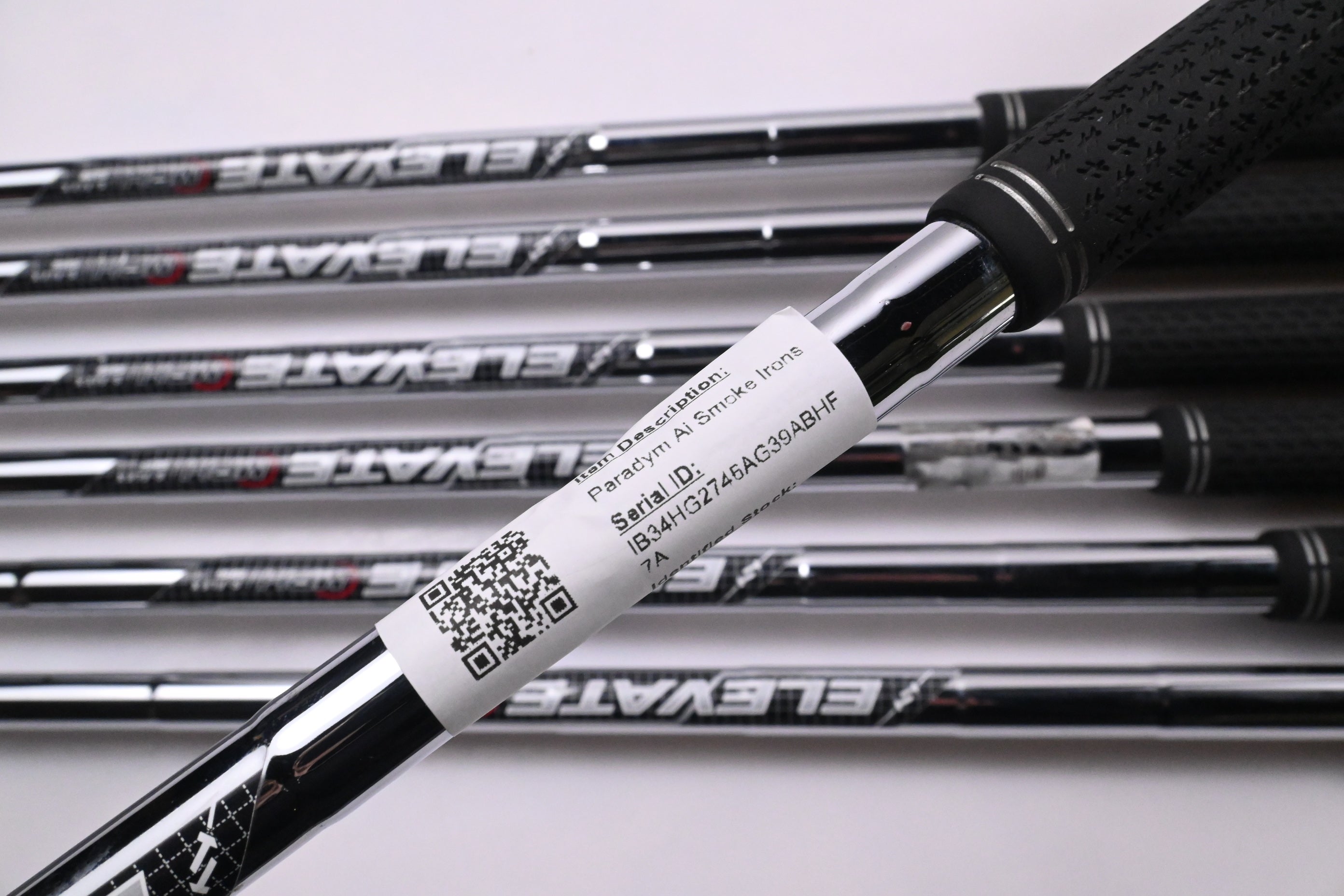 Callaway Paradym Ai Smoke Irons / 5-PW+GW / Stiff Flex Elevate MPH 95 Shafts