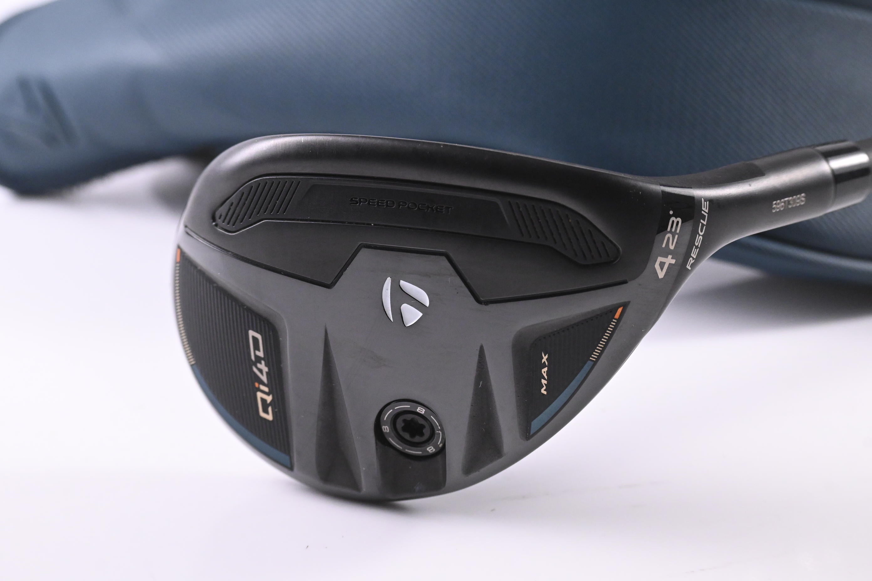 Taylormade Qi4D Max #4 Hybrid / 23 Degree / Regular Flex Reax KBS 50 Shaft