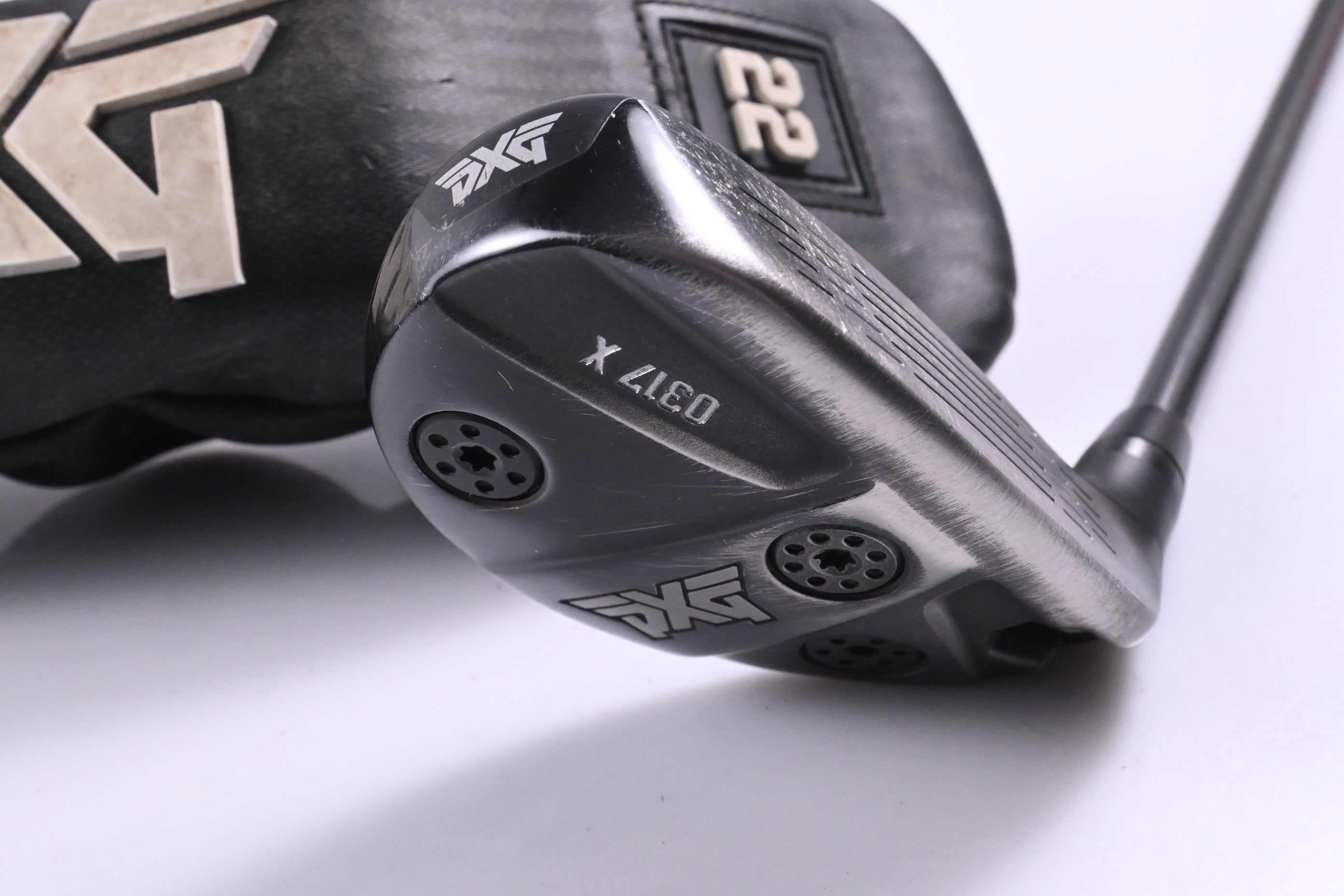 PXG 0317 X Prototype #4 Hybrid / 22 Degree / Regular Flex Evenflow Riptide 80
