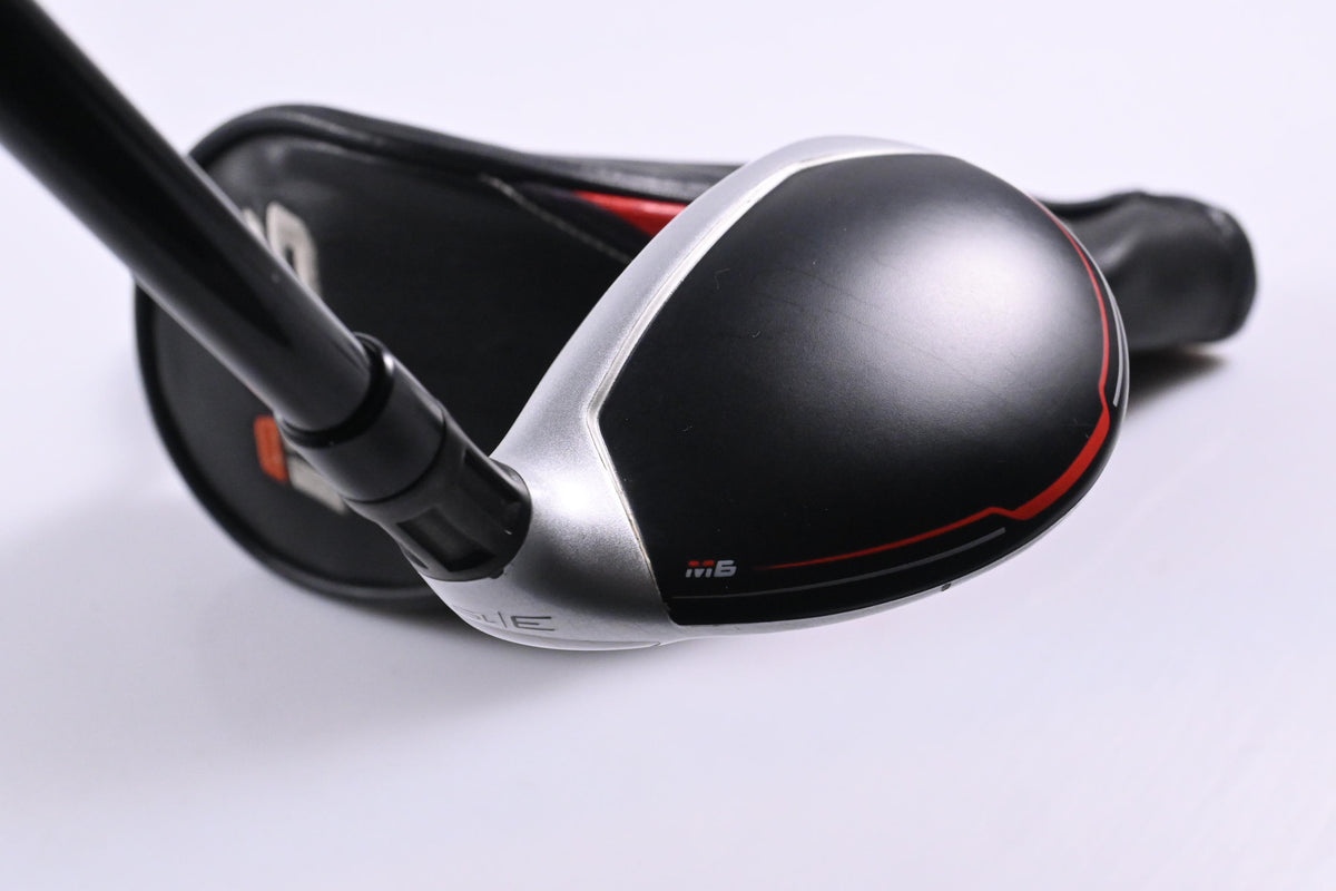Taylormade M6 #3 Hybrid / 19 Degree / Stiff Flex Fujikura Atmos Orange 7 Shaft