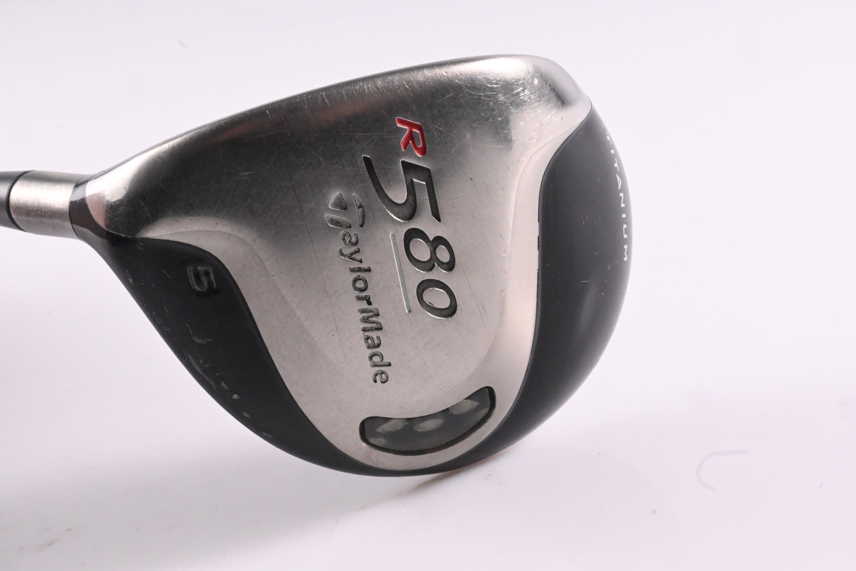 Left Hand Taylormade R580 #5 Wood / 18 Degree / Stiff Flex Taylormade M.A.S2 60