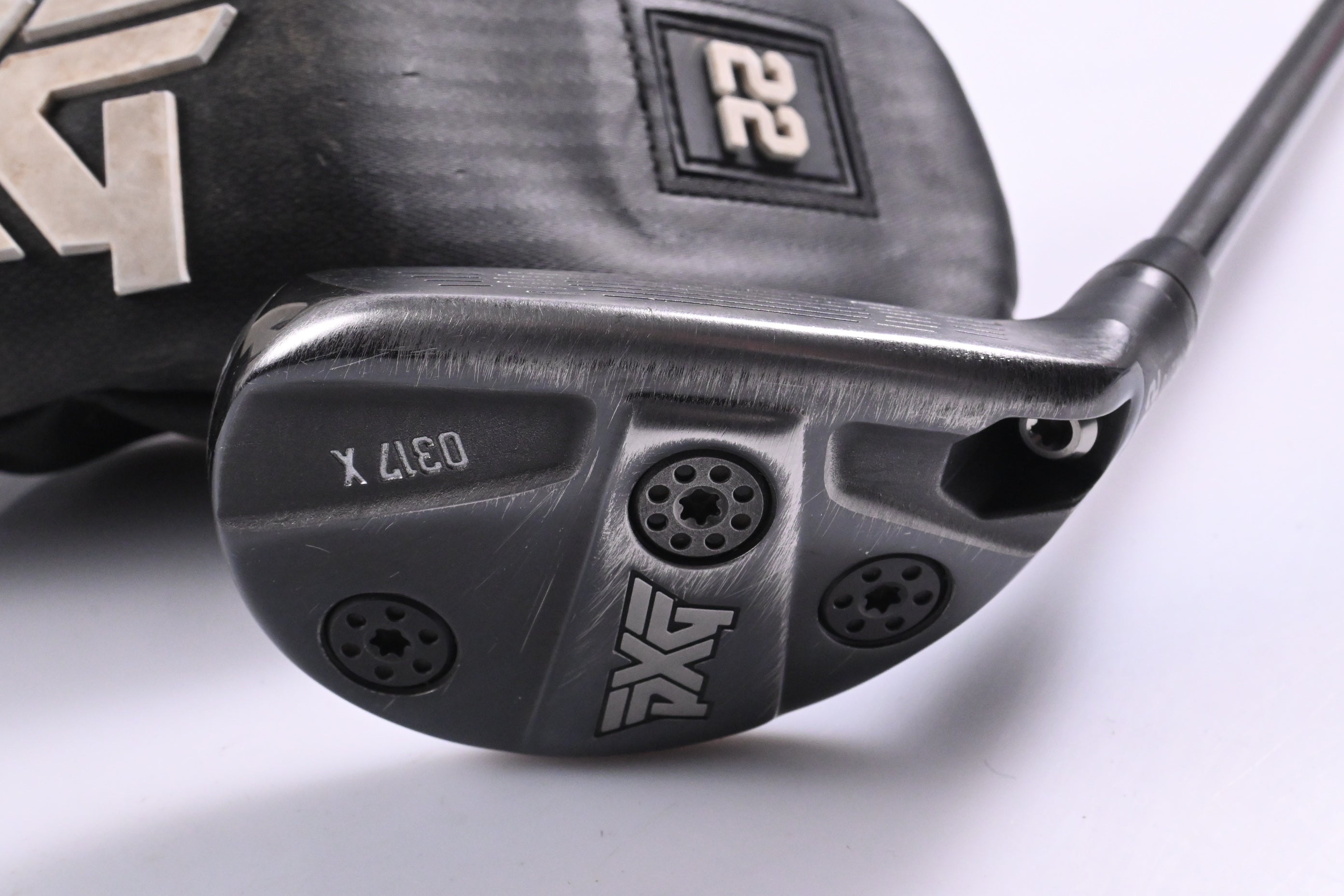 PXG 0317 X Prototype #4 Hybrid / 22 Degree / Regular Flex Evenflow Riptide 80