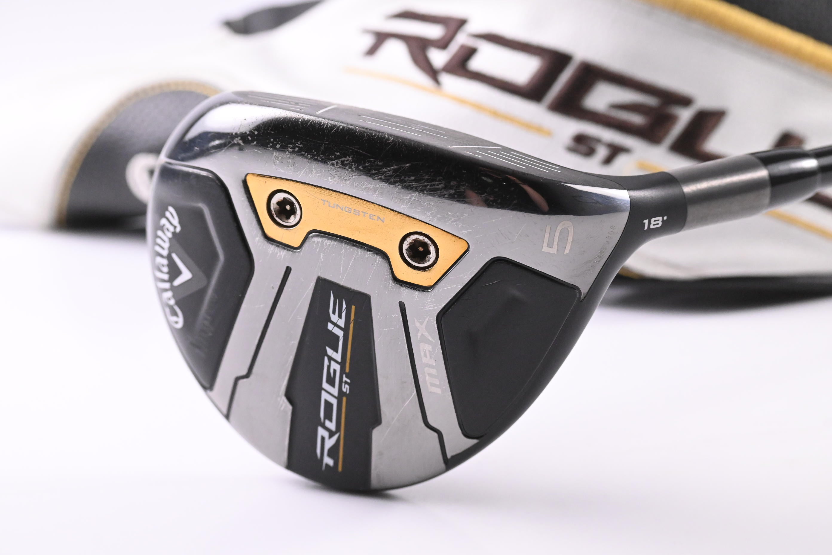 Callaway Rogue ST Max #5 Wood / 18 Degree / Regular Flex Tensei AV Blue 65 Shaft