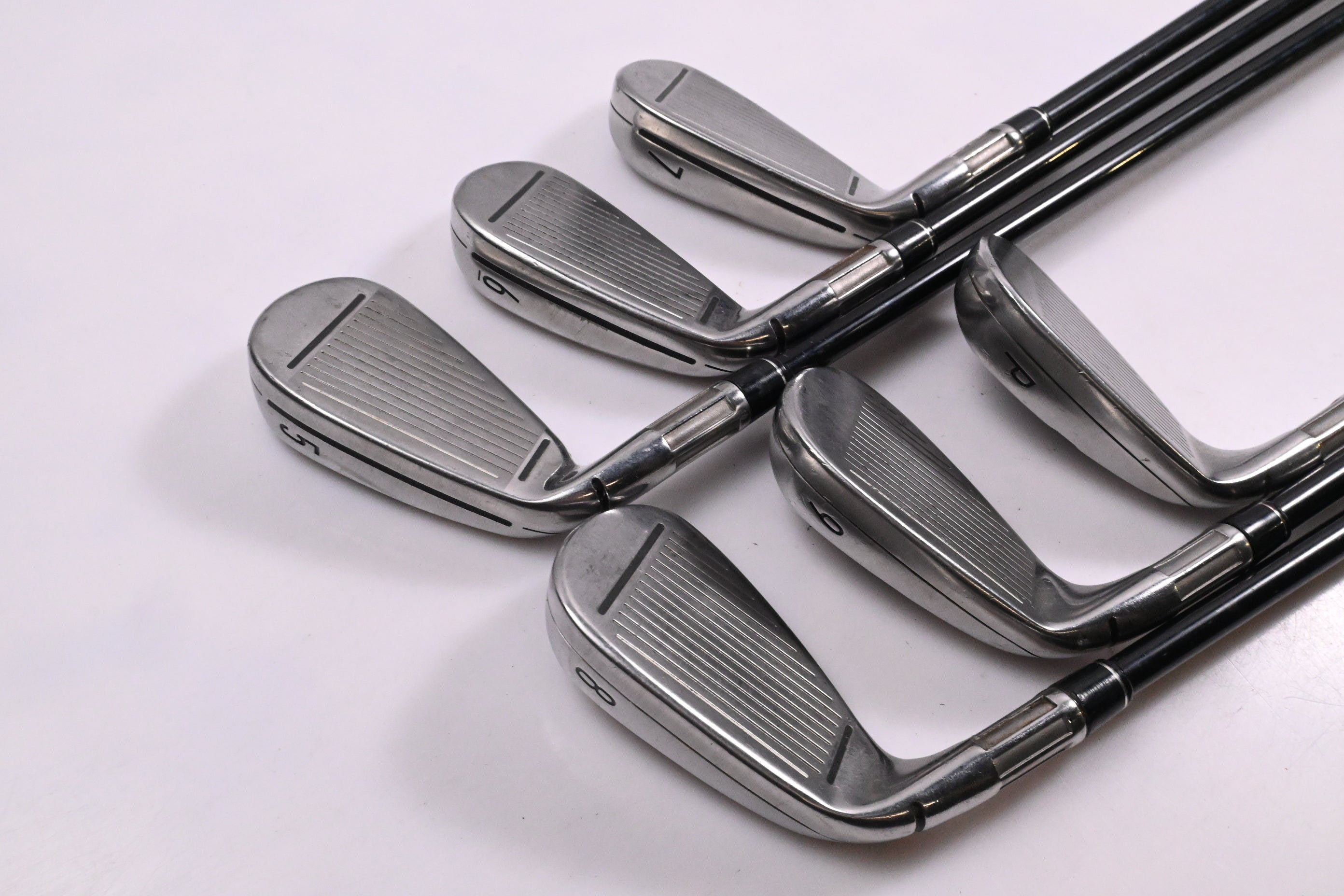 Taylormade M4 Irons / 5-PW / Senior Flex Fujikura Atmos Red 5 Shafts
