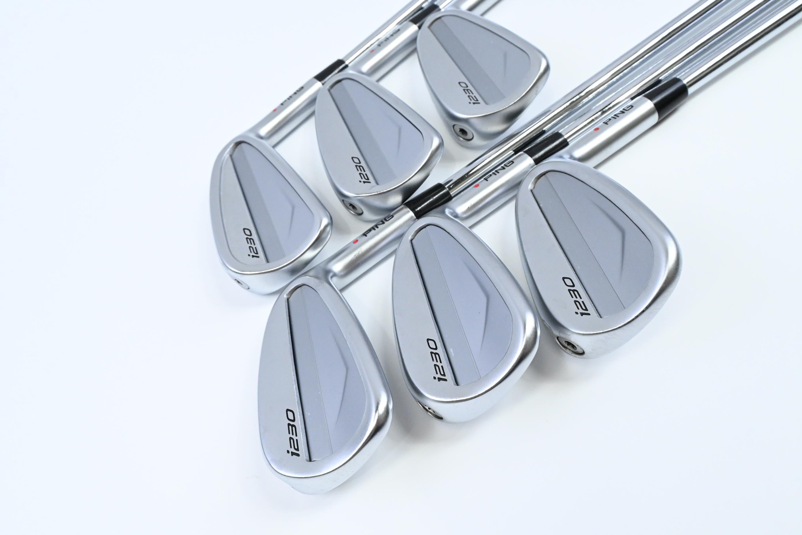 Ping i230 Irons / 5-PW / Red Dot / Regular Flex NS Pro Modus3 Tour 105 Shafts