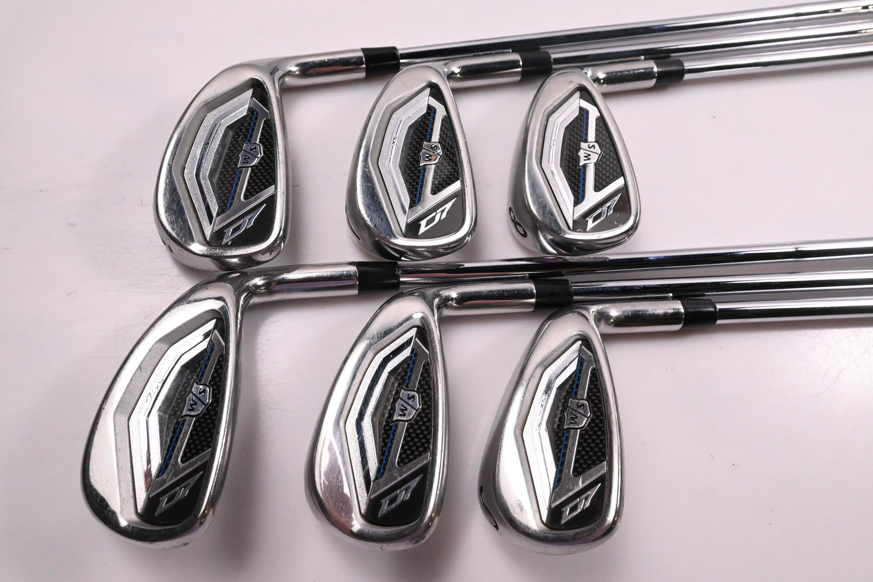 Wilson D7 Irons / 6-PW+SW / Regular Flex Wilson D7 XS Shaft