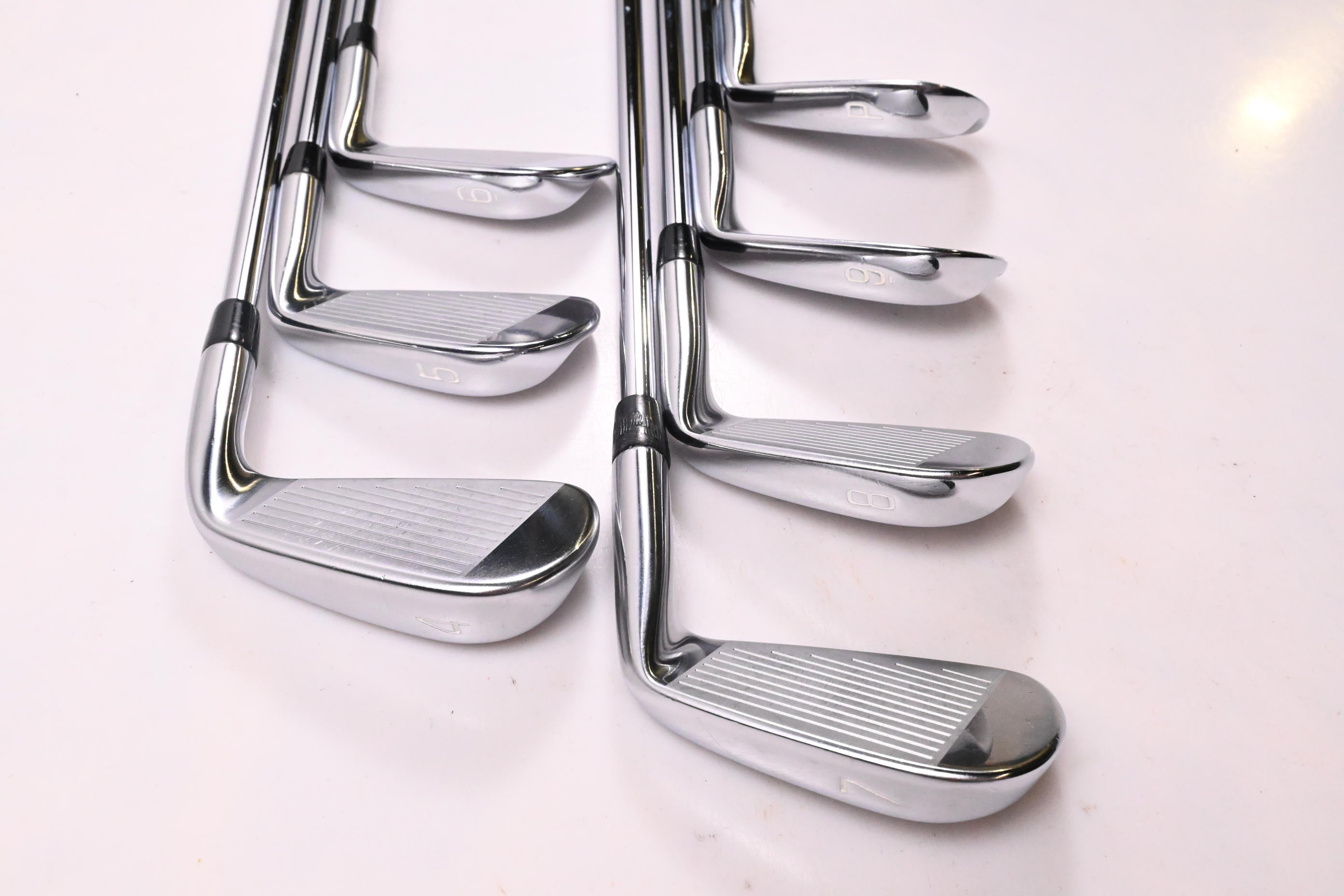 Left Hand Mizuno MP-20 Blade Irons / 4-PW / X-Flex Project X Shafts
